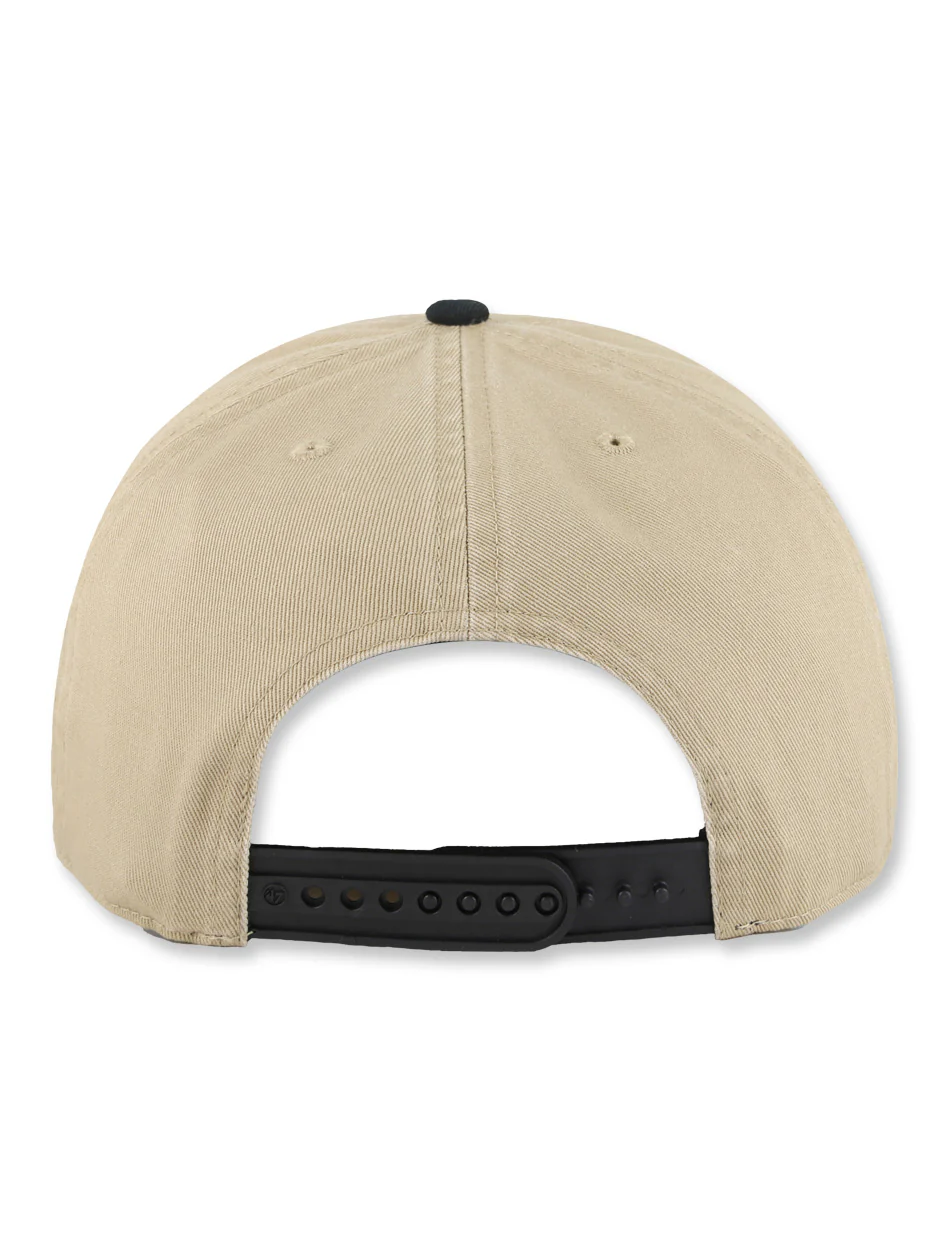 47 Brand Texas Tech "City Line" Khaki Hitch Snapback Cap - Image 3