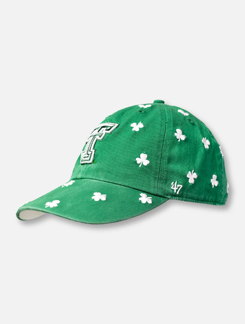 47 Brand Texas Tech Red Raiders Double T "Shamrock" Adjustable Cap