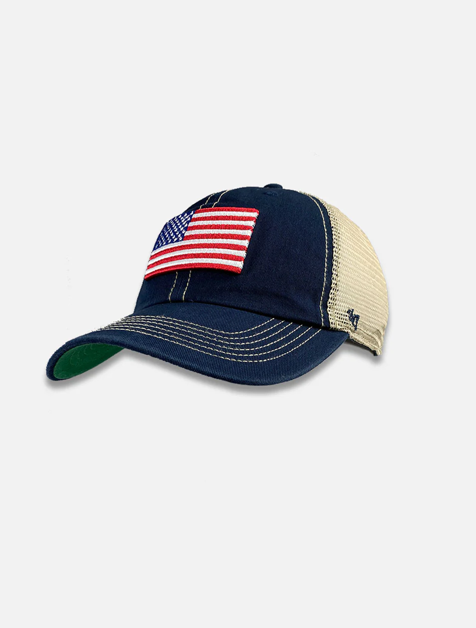 47 Brand Texas Tech Red Raiders OHT "Thrawler" American Flag Adjustable Cap