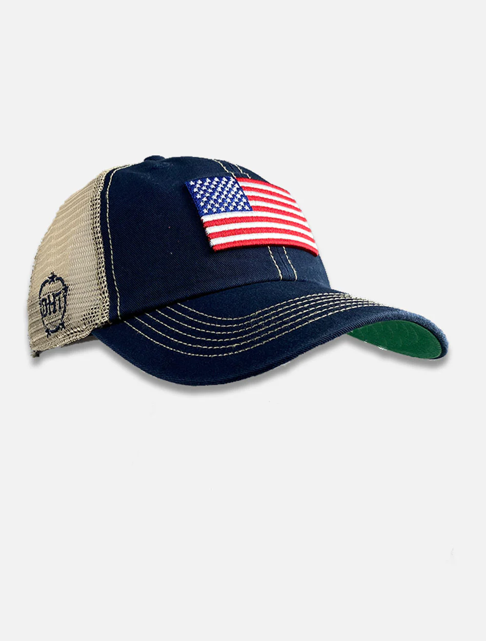 47 Brand Texas Tech Red Raiders OHT "Thrawler" American Flag Adjustable Cap - Image 2