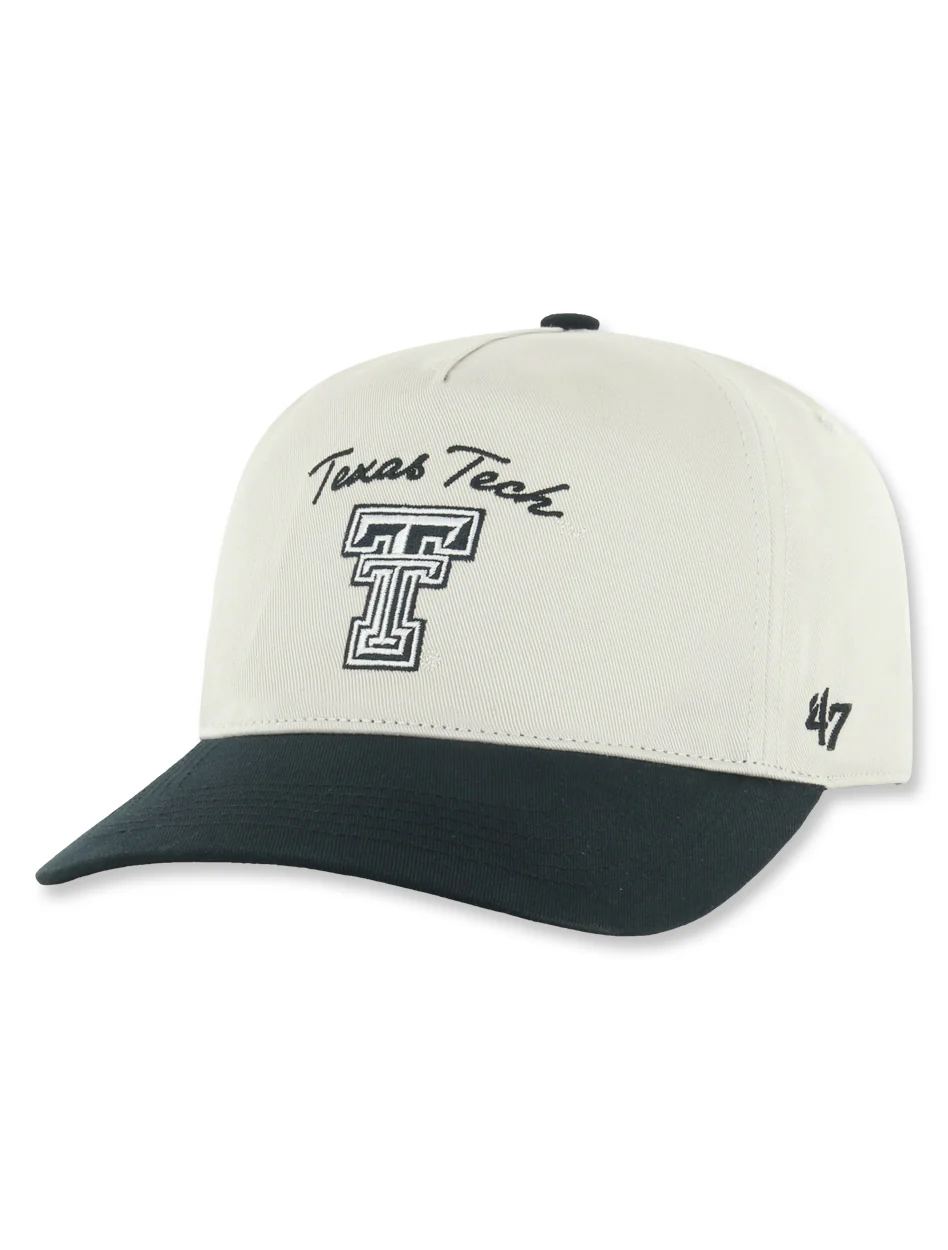 47 Brand Texas Tech "Stable" Double T 2 Tone Hitch Snapback Cap