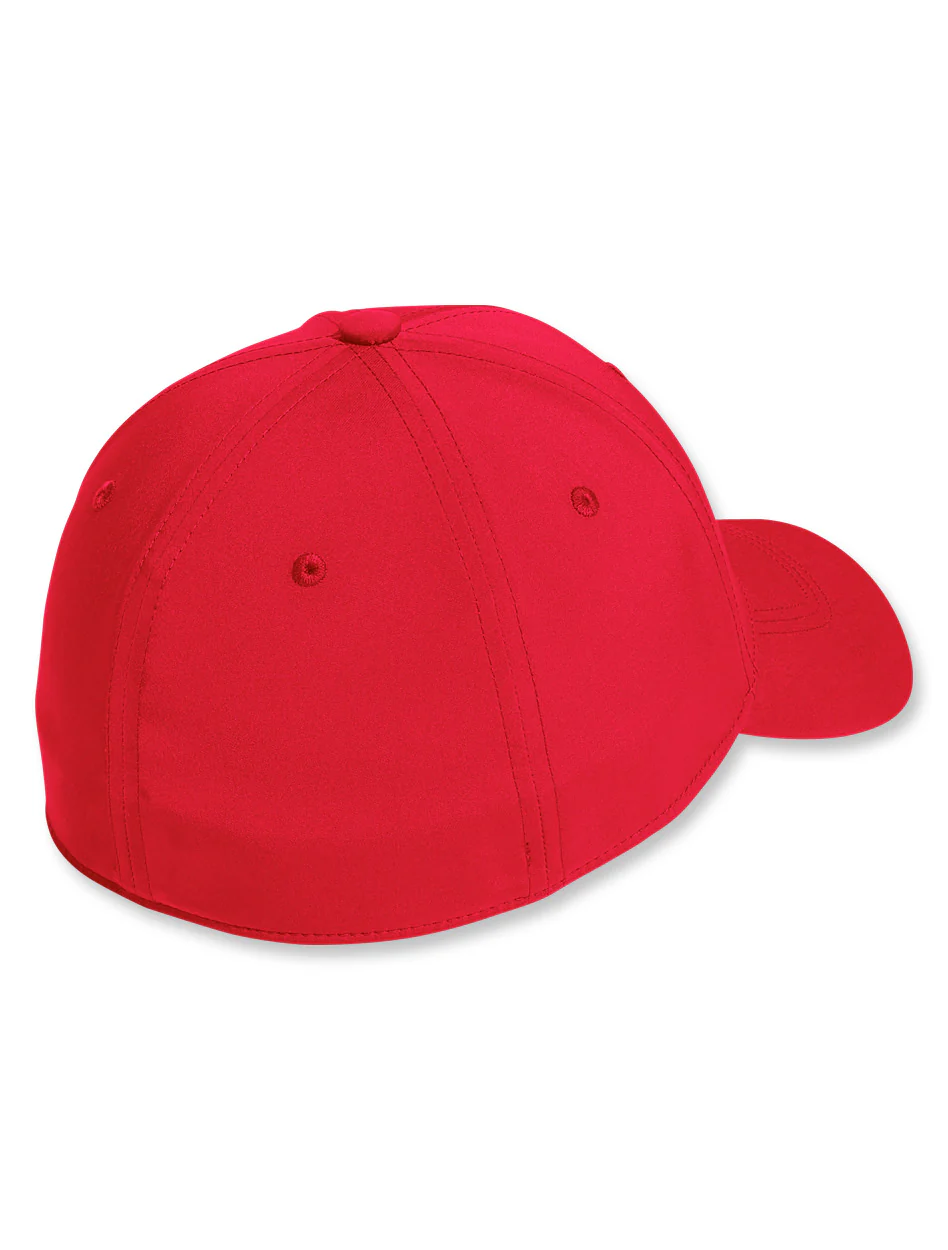 Adidas Texas Tech 2025 Sideline Poly Stretch Flex Fitted Hat - Image 4