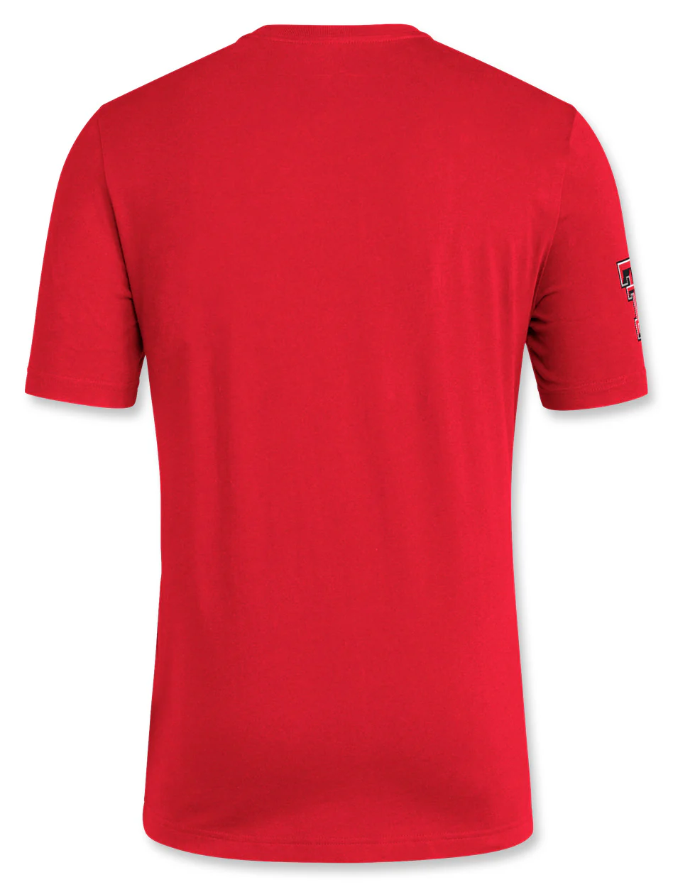 Adidas Texas Tech "Baseball Wordmark" Short Sleeve T-Shirt - Image 2