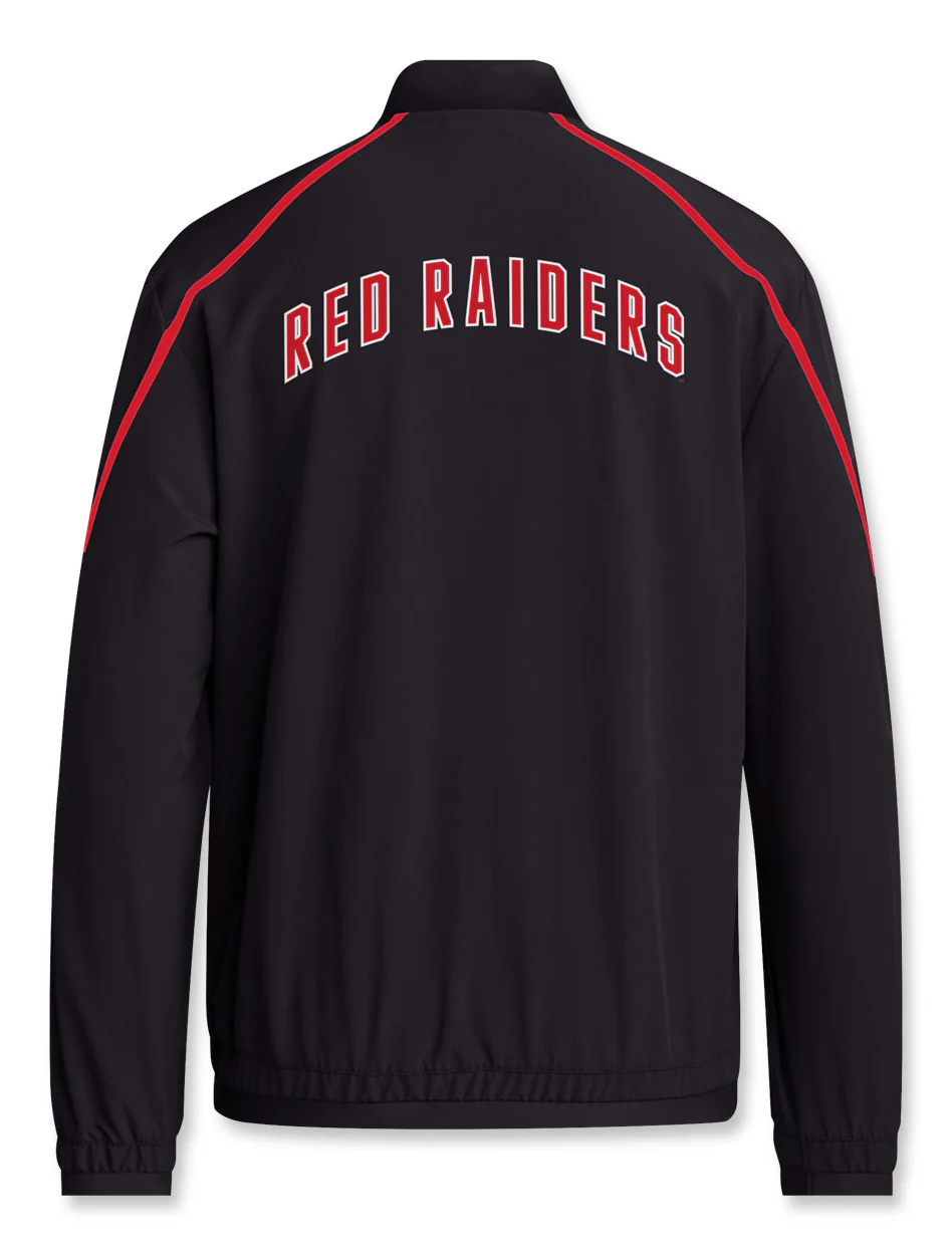 Adidas Texas Tech "Sideline Athletic" 2024 Full Zip Woven Jacket - Image 4