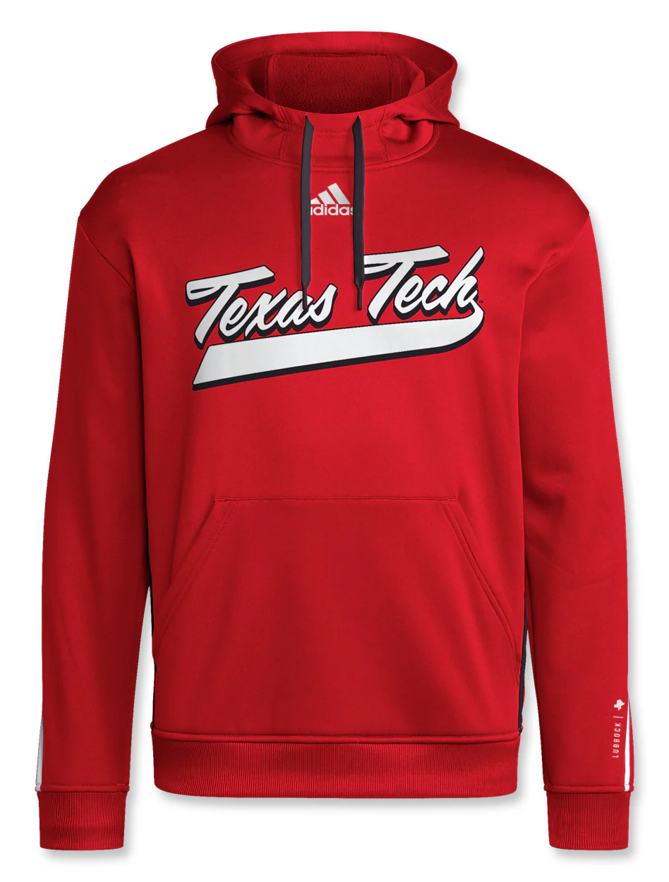Adidas Texas Tech "Sideline Athletic" 2024 Pullover Hood - Image 3