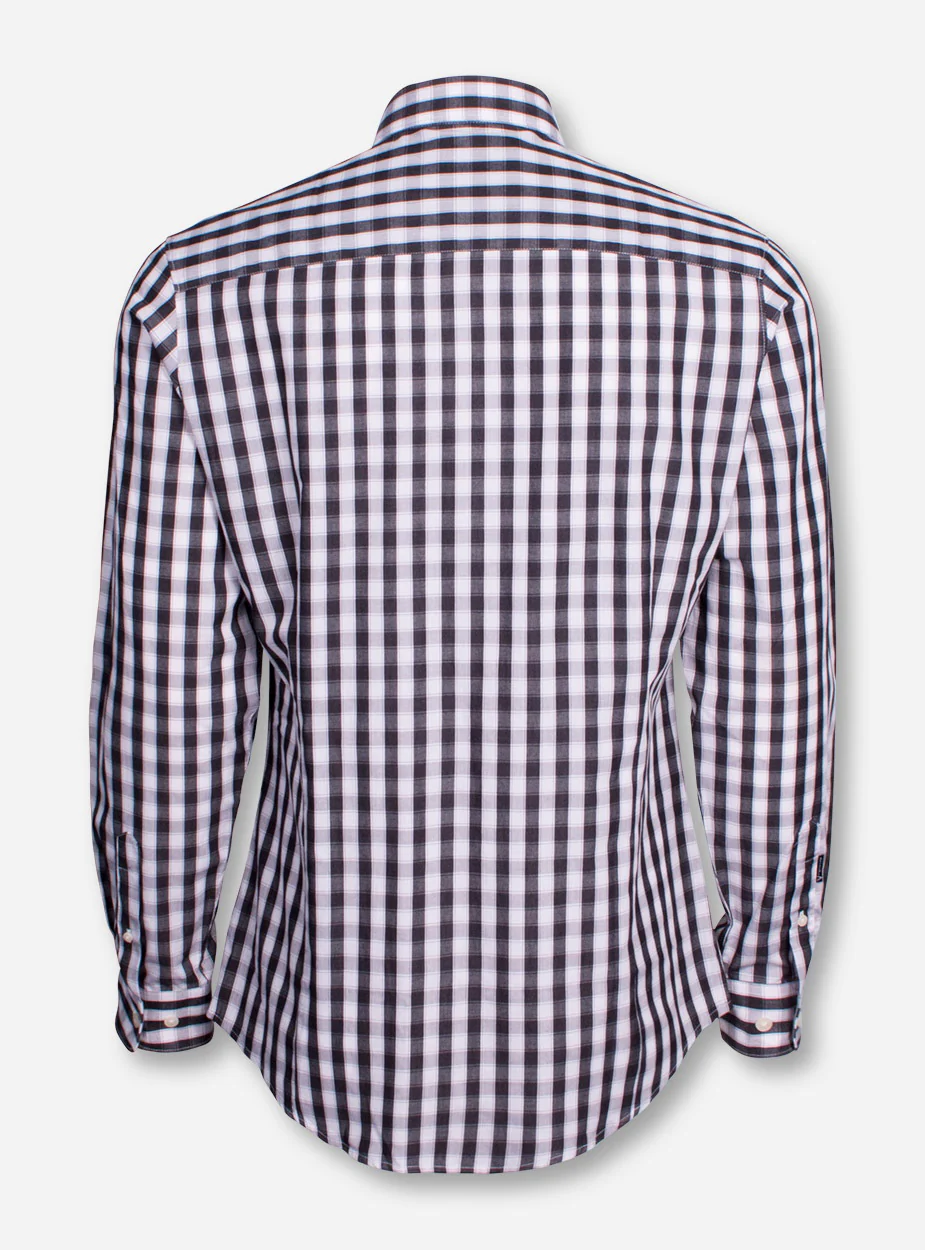 Antigua Texas Tech "Alliance" Checkered Long Sleeve Dress Shirt - Image 2