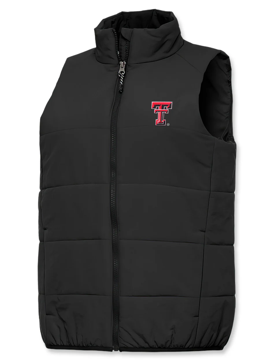 Antigua Texas Tech Double T "Experience" Puffer Vest