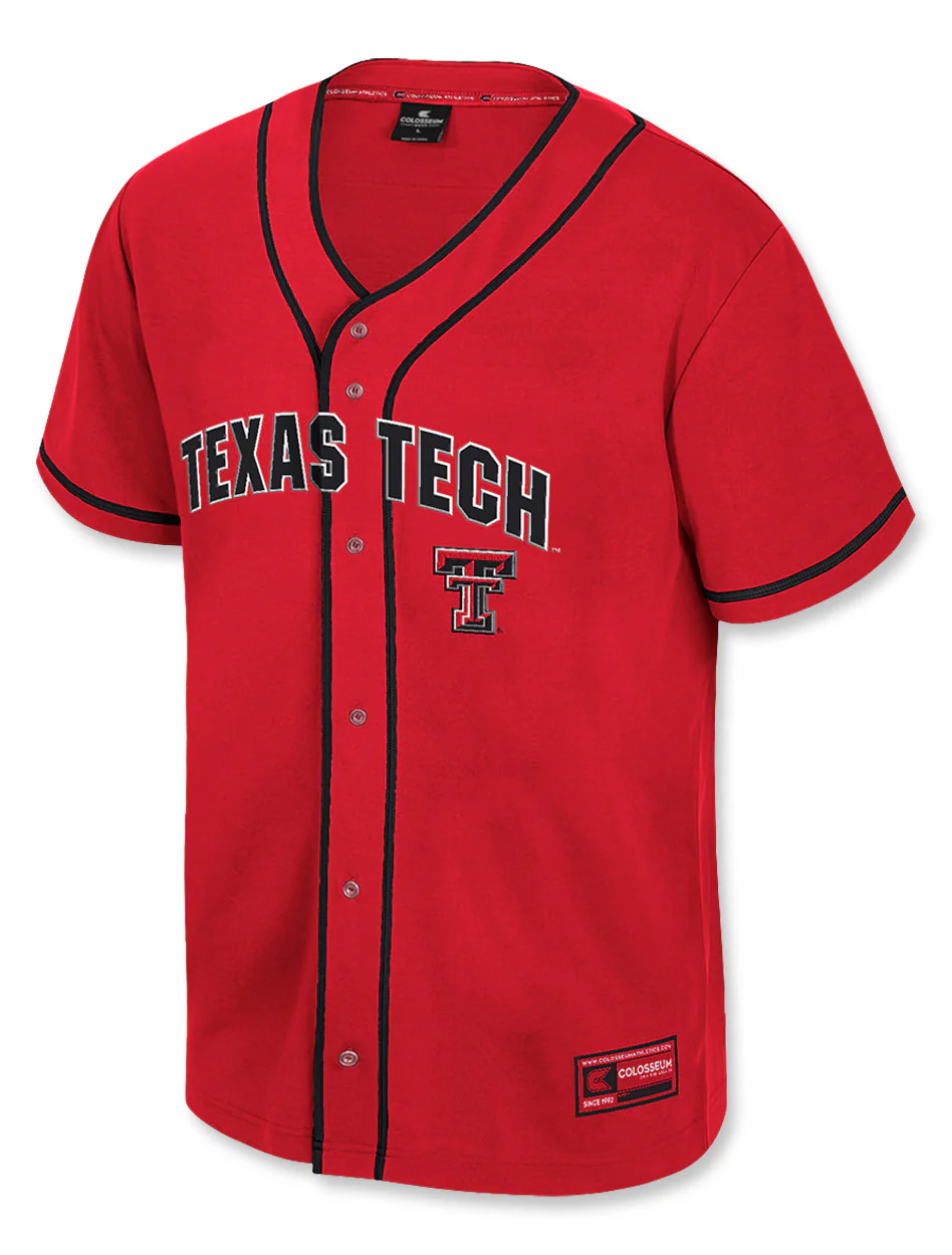 Arena Texas Tech "Detonation" Youth Baseball Jersey