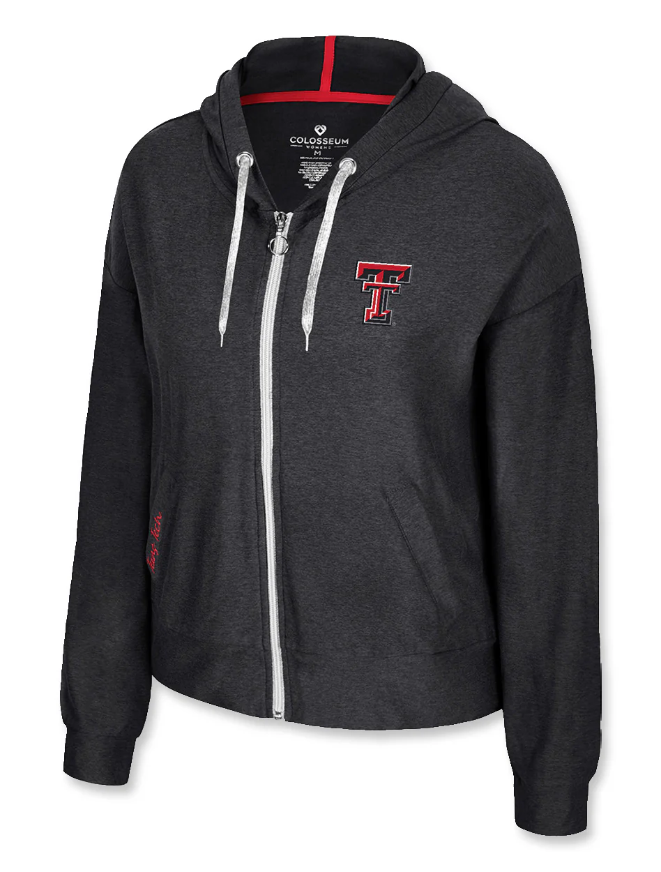 Arena Texas Tech "Julien' Women's Full Zip Hooded Jacket