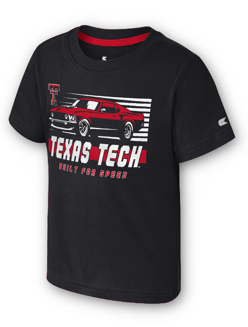 Arena Texas Tech "Muscle Car" TODDLER Short Sleeve T-Shirt