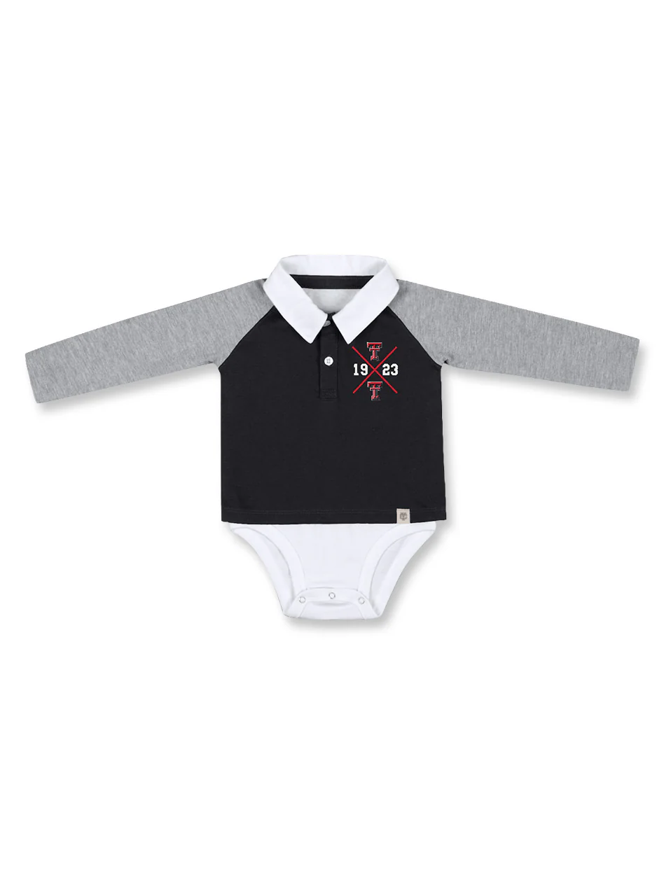 Arena Texas Tech "Pete" INFANT Rugby Onesie