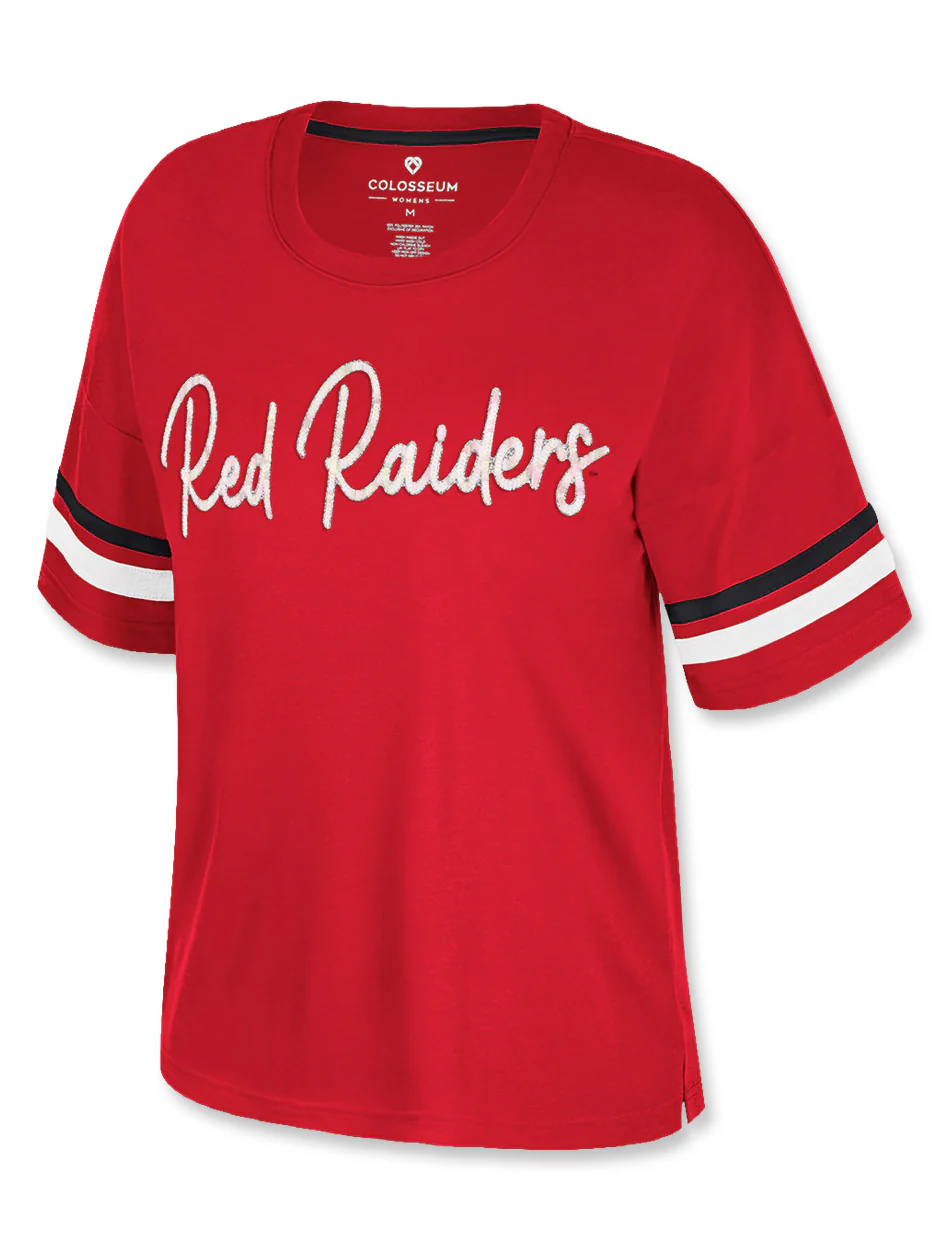 Arena Texas Tech "Realist" Women's Oversized Tee