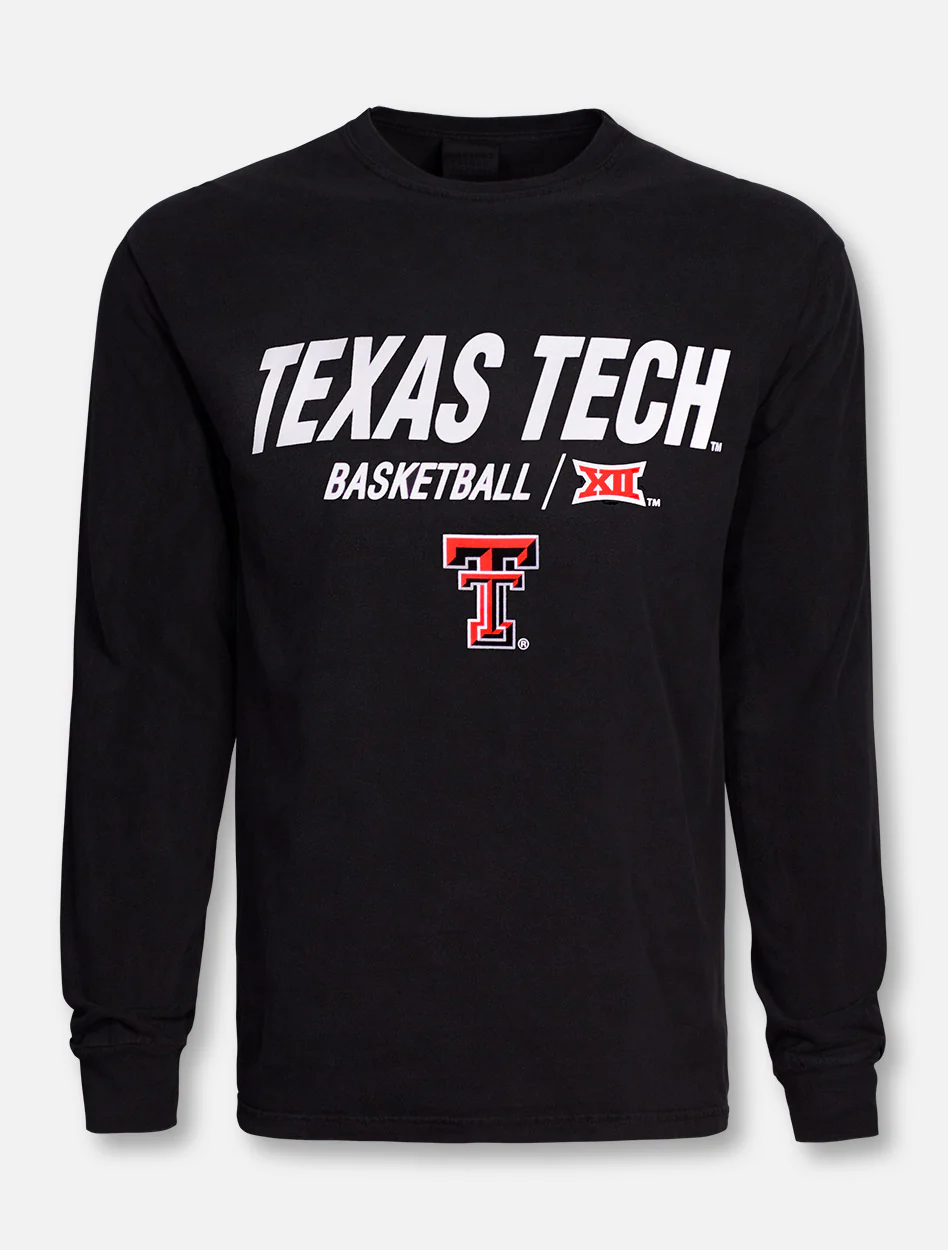 Champion Texas Tech Red Raiders Double T "Center Court" Basketball Long Sleeve T-Shirt