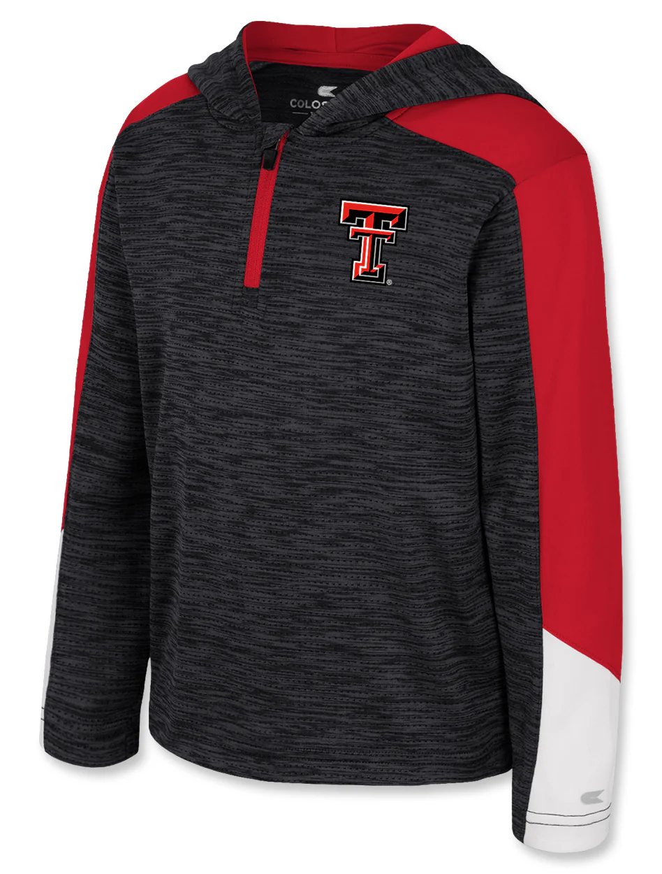 Arena Texas Tech "Up-Ton" Toddler 1/4 Zip Hood