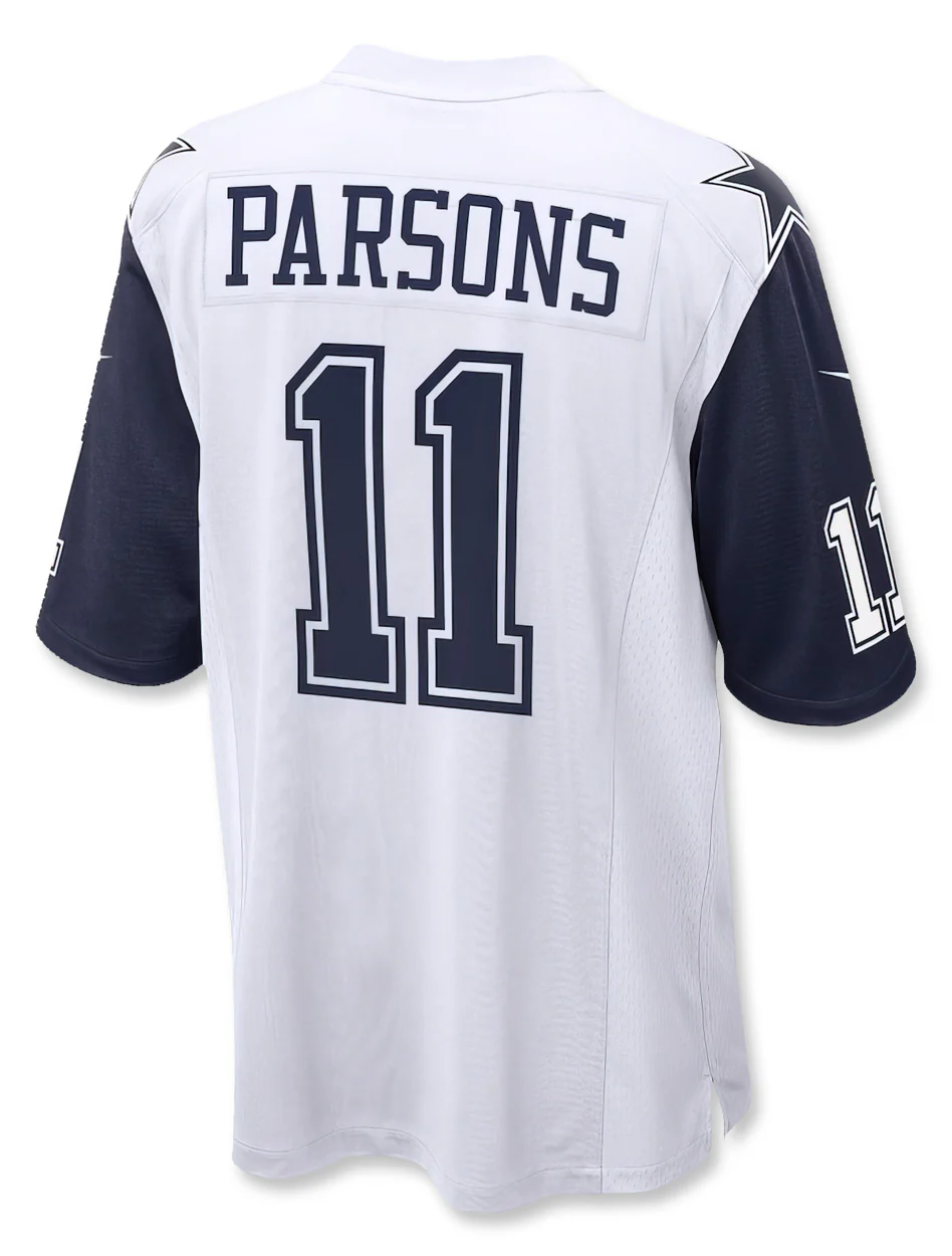 Dallas Cowboys NFL Official "#11 PARSONS Alternate" White Game Jersey