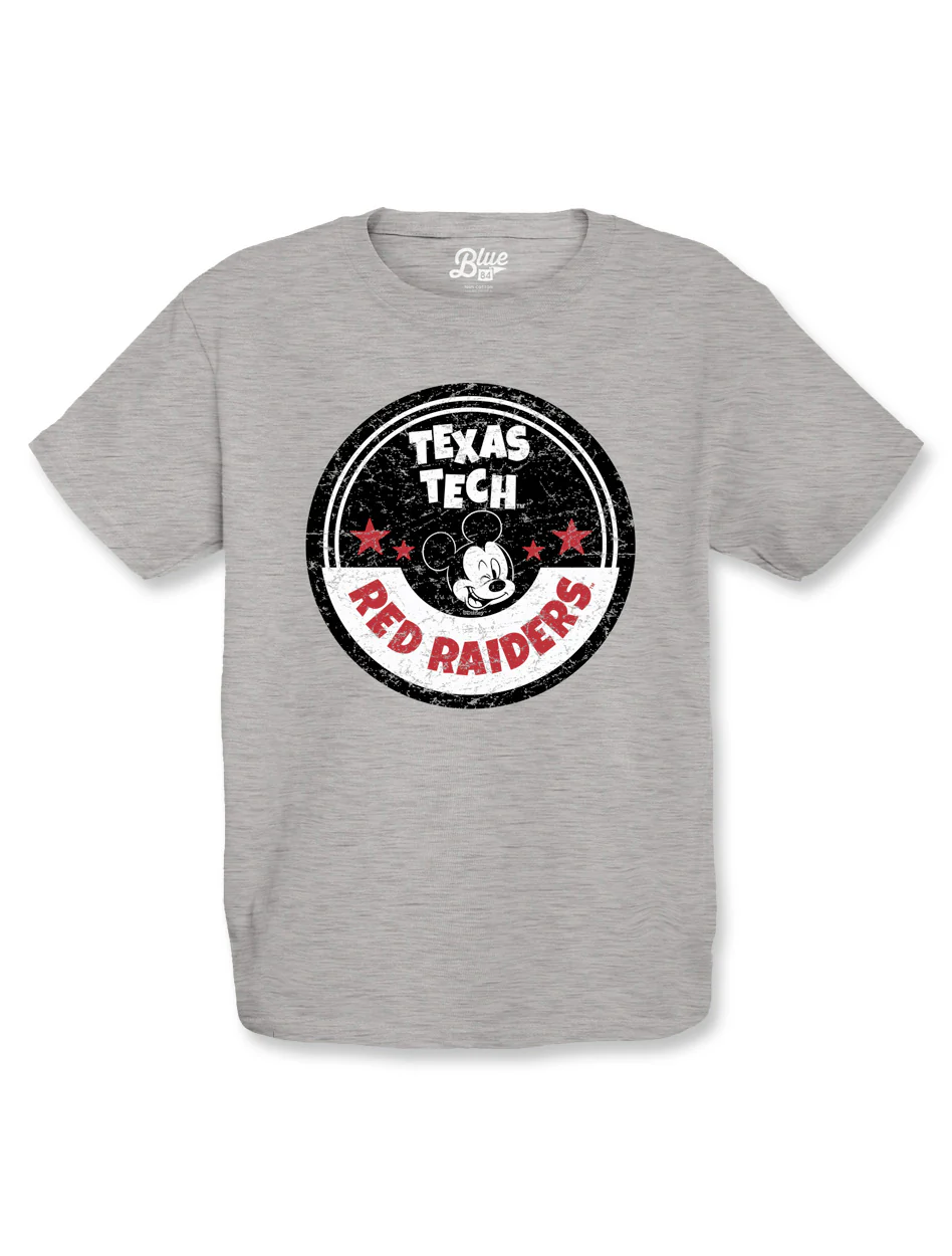 Disney x Red Raider Outfitter Texas Tech Red Raiders "Starry Mickey" YOUTH T-Shirt