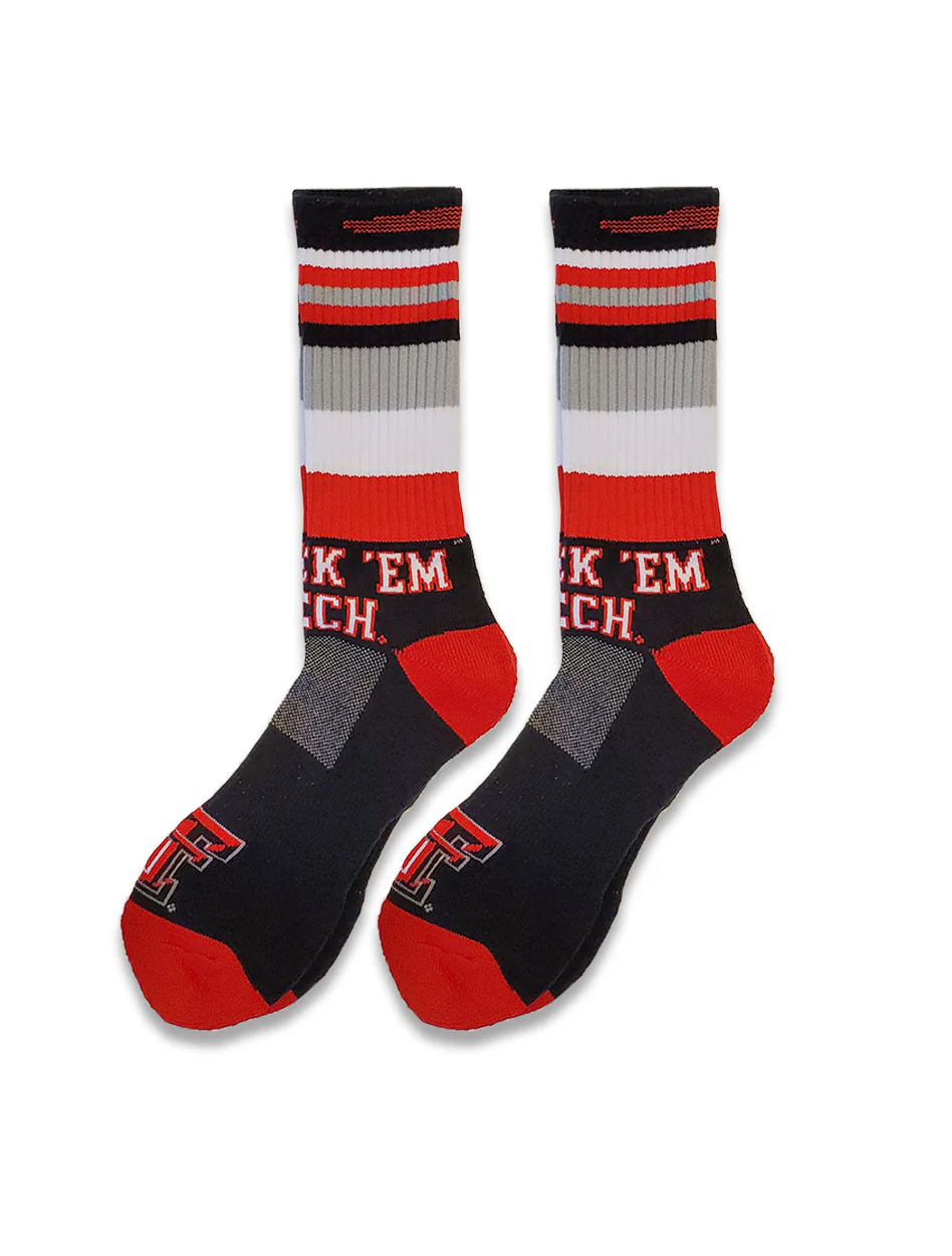 FBF Double T Wreck'em Tech "Rave" Crew Sock
