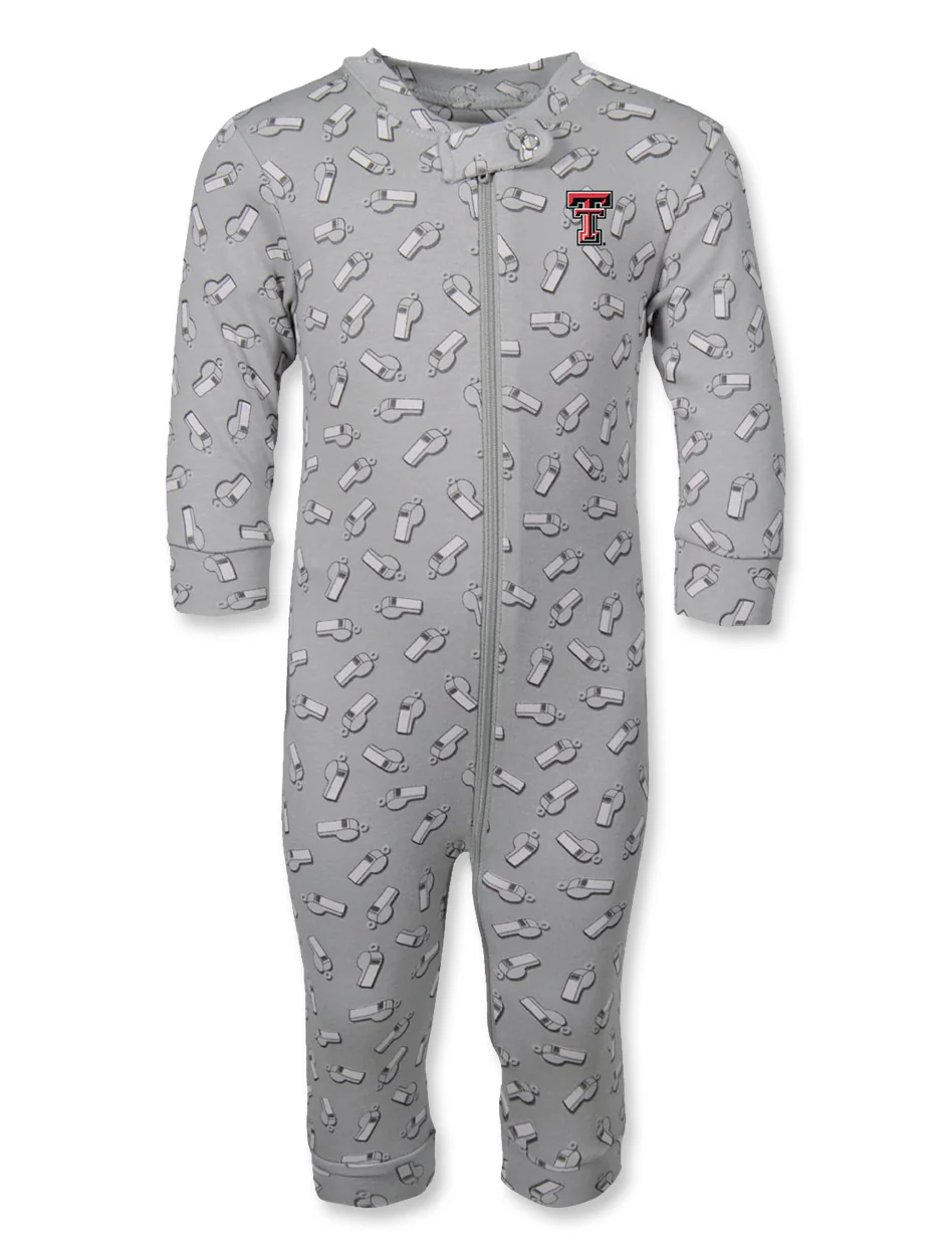 Garb Texas Tech "Thatcher" INFANT Whistle One Piece Sleeper