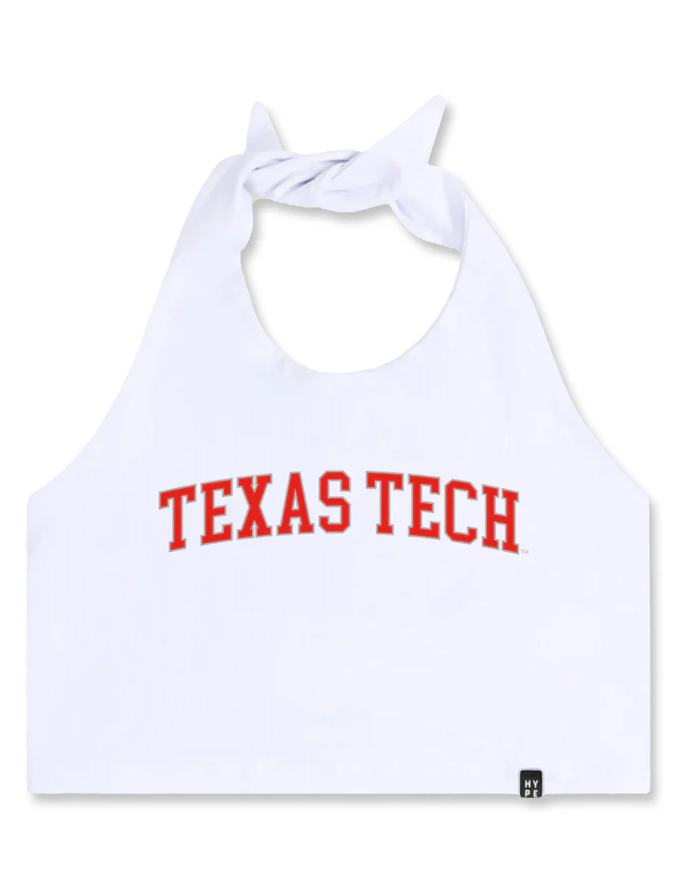 Hype & Vice Texas Tech "Tailgate" Tie Tube Top - Image 5