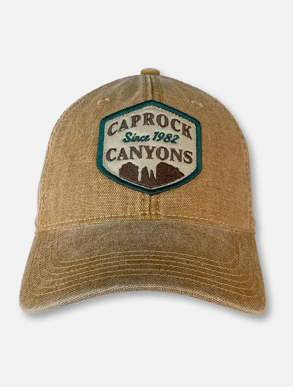 Legacy Texas Tech Red Raiders Camel Caprock Canyons Canvas Adjustable Cap