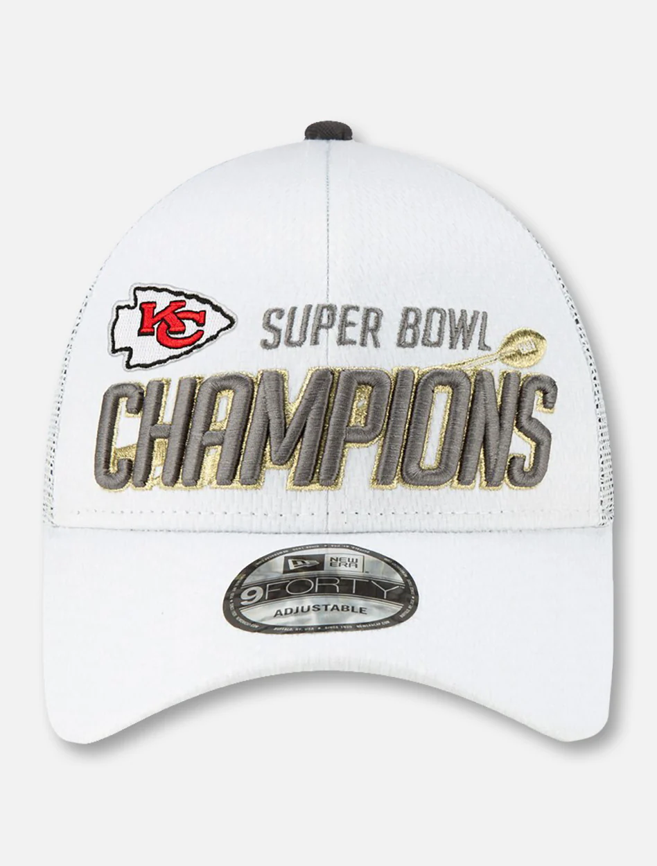 New Era Official "On The Field" Kansas City Chiefs Super Bowl LIV Champions Locker Room Cap - Image 2