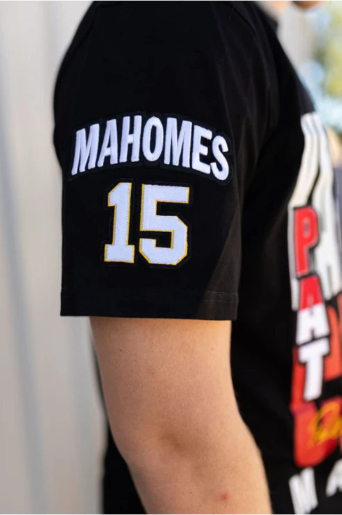 Official Kansas City Chiefs "Mahomes NIL" Premium T-Shirt - Image 2