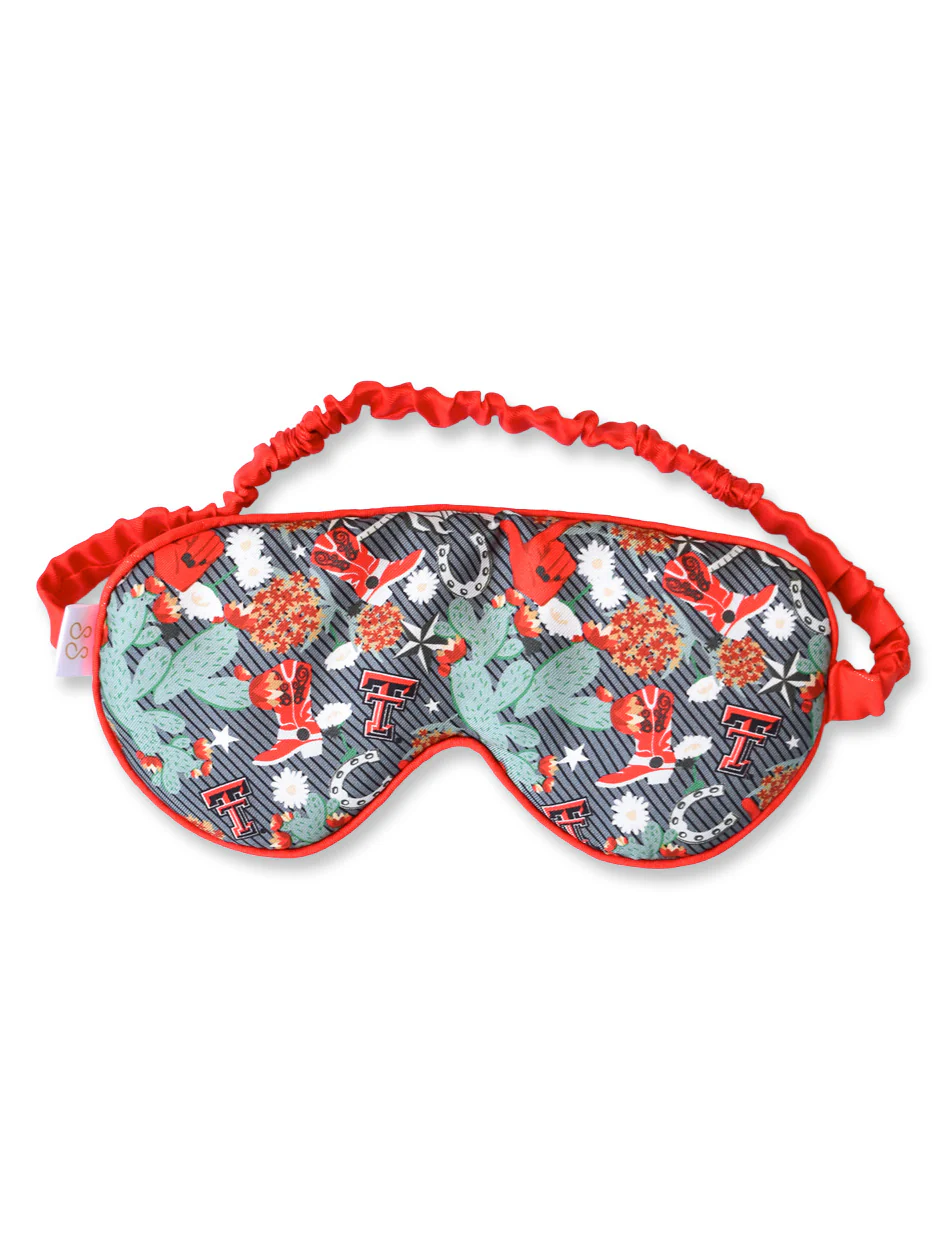 Saturday Silks Texas Tech Sleepmask