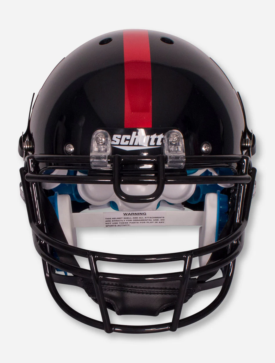 Schutt Texas Tech Black Replica Helmet - Image 3