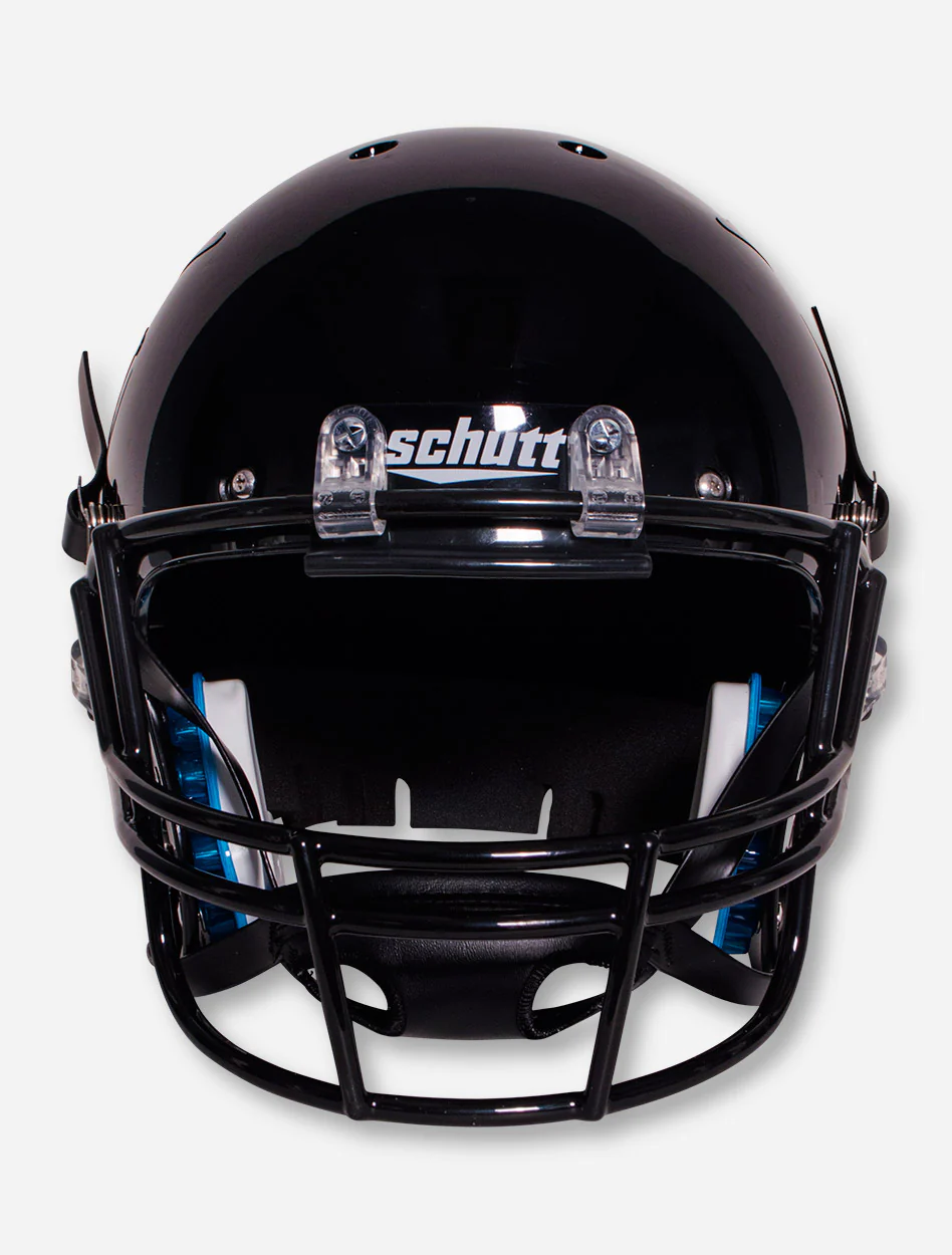 Schutt Texas Tech Metallic Masked Rider Black Replica Helmet - Image 3