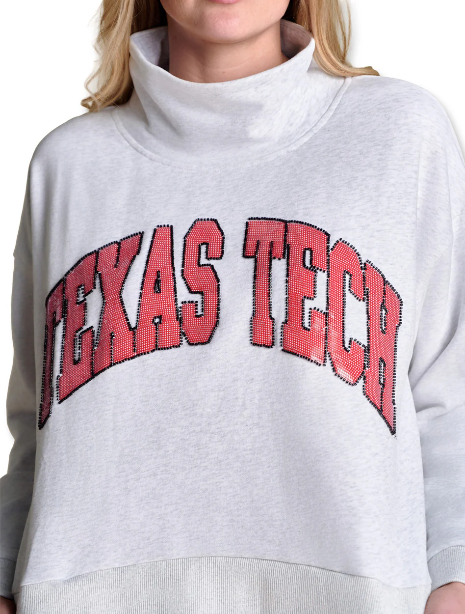 Stewart Simmons Texas Tech "Rewind Mockneck" Pullover - Image 2