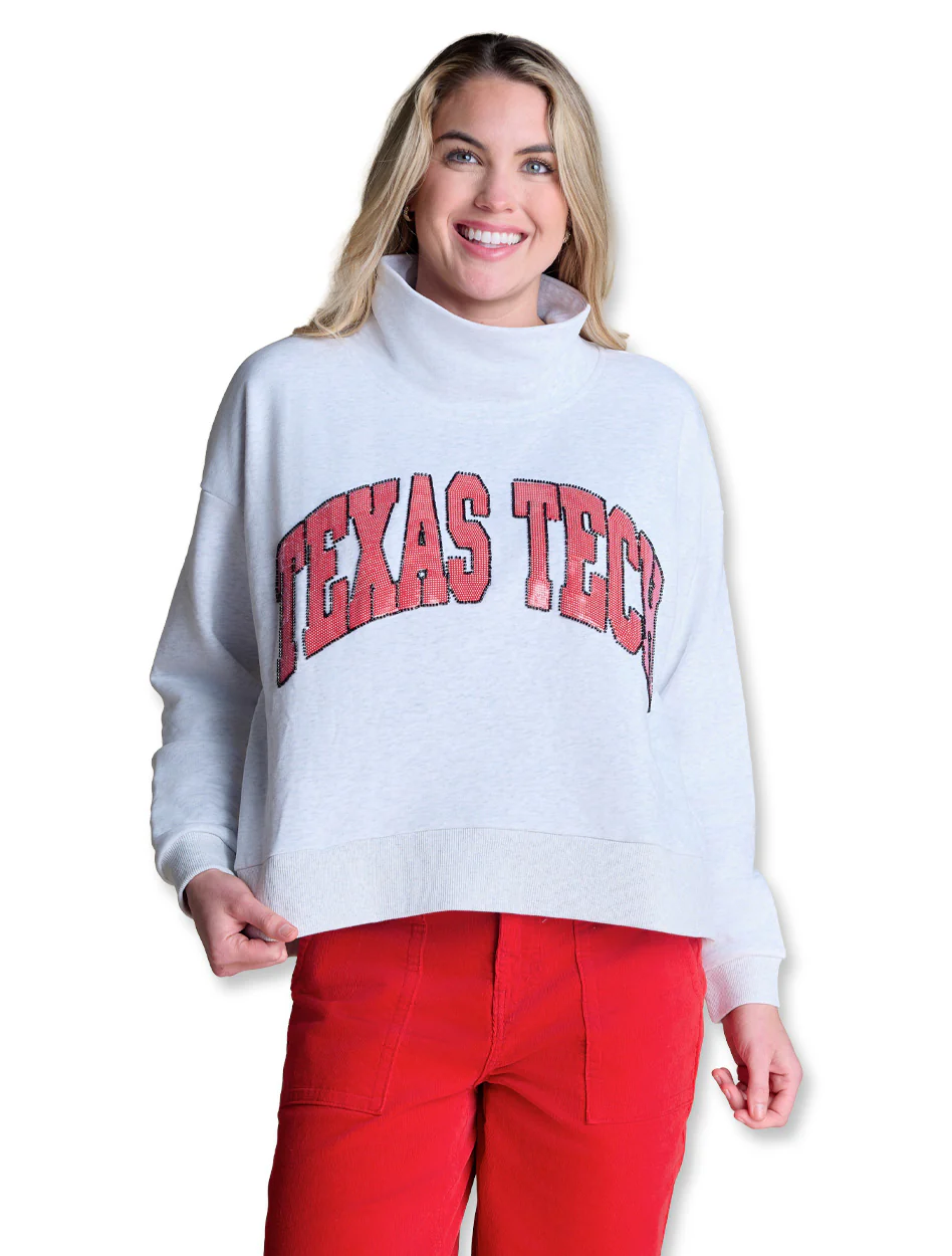 Stewart Simmons Texas Tech "Rewind Mockneck" Pullover - Image 3