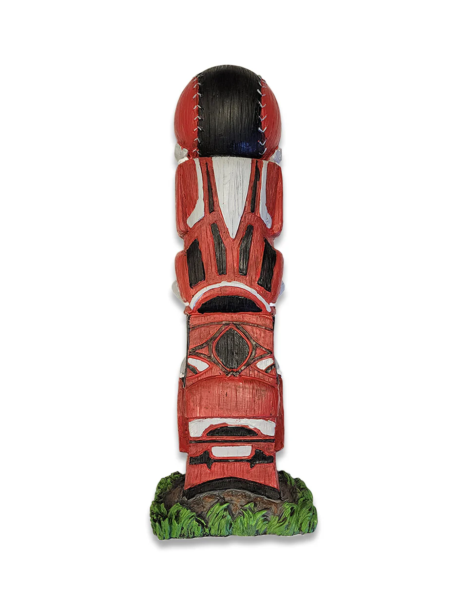 Texas Tech 16" Baseball Tiki Totem - Image 2
