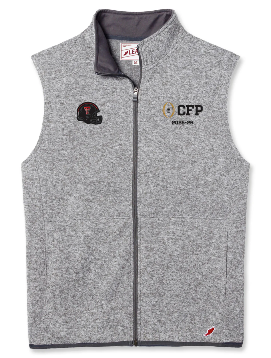 Texas Tech 2025 CFP - Vests - Power Play - GREY