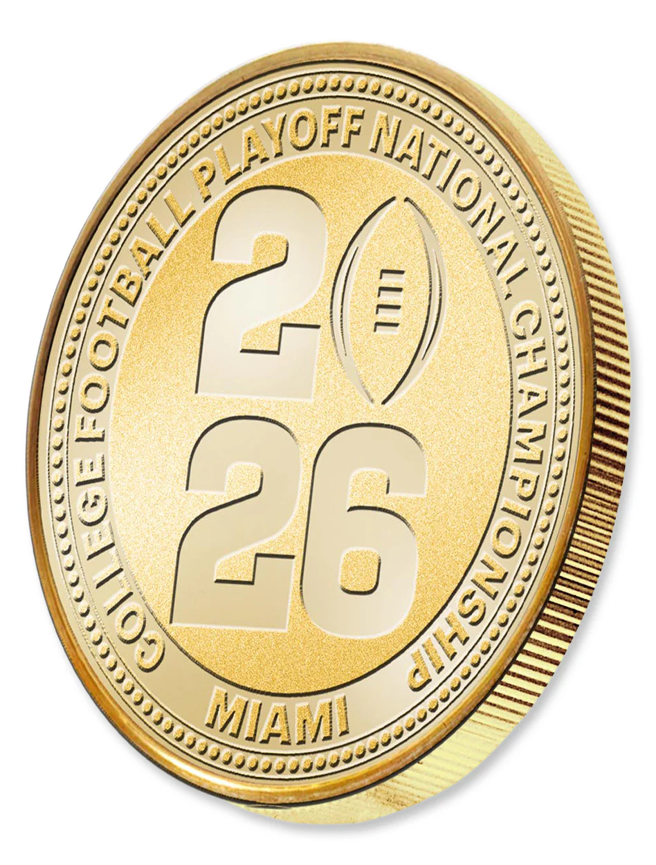Texas Tech 2026 CFP 12 Team Challenge Coin - Image 2