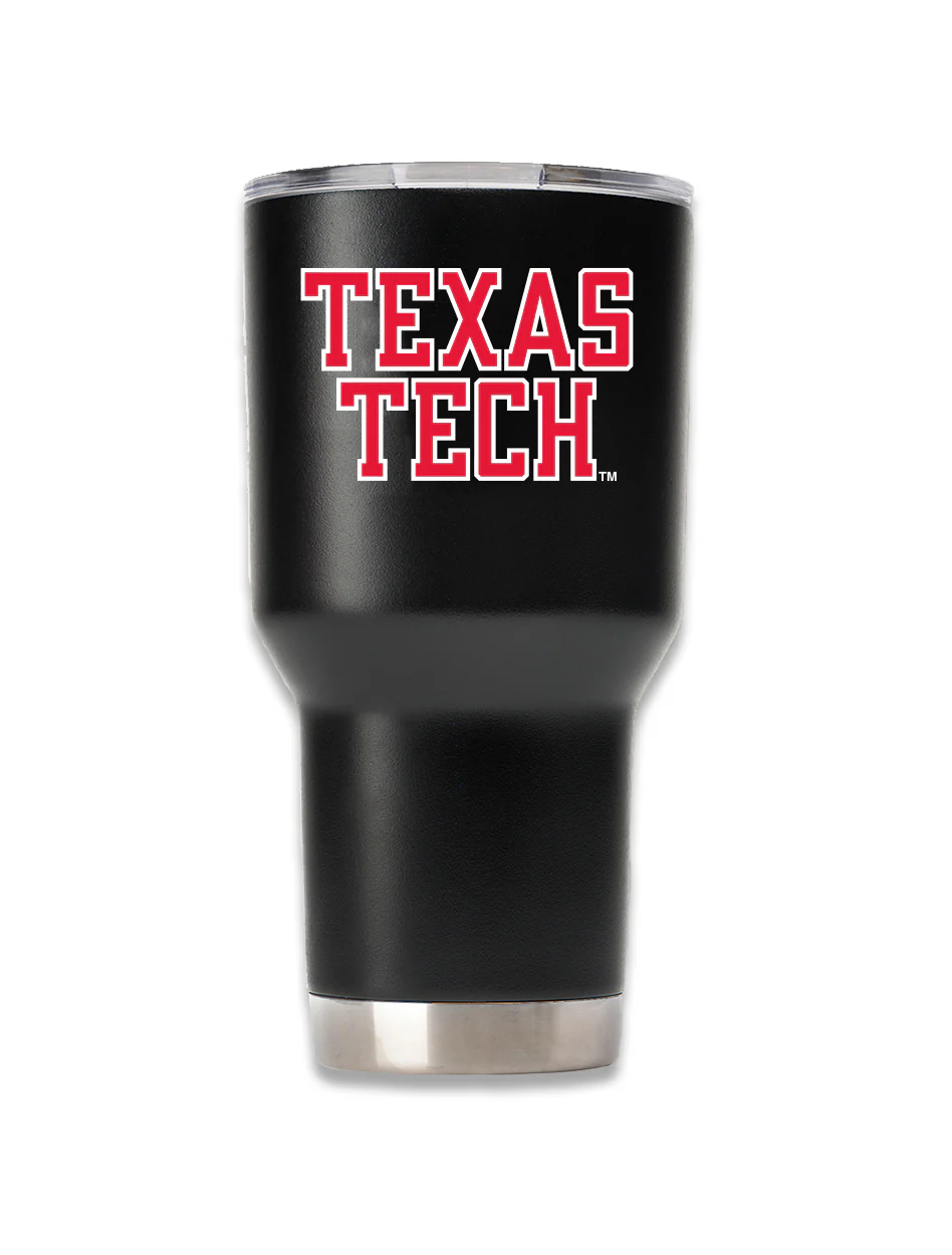 Texas Tech "Always Pumping" Double Walled Travel Tumbler 30oz - Image 2