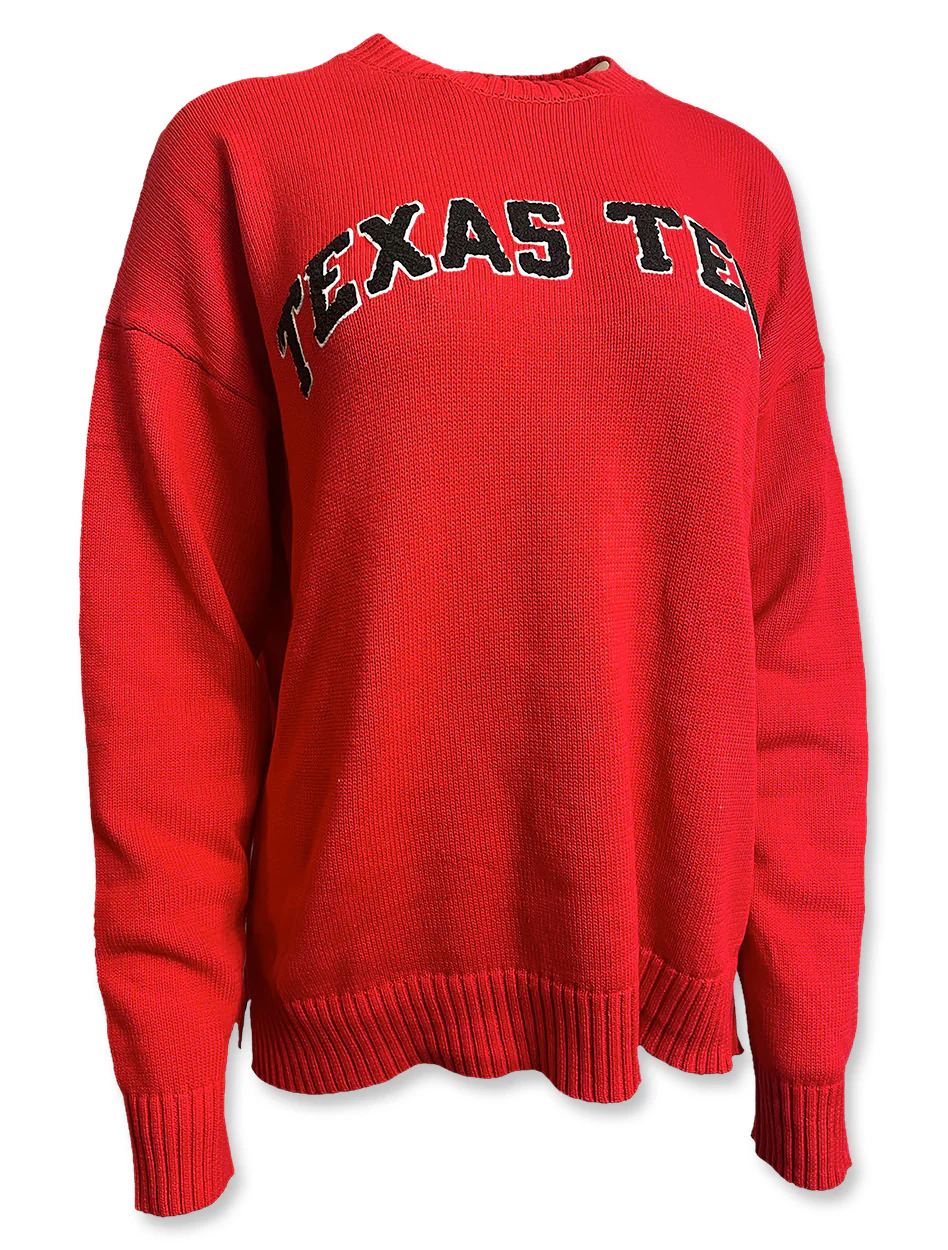 Texas Tech Arch in Chenille "Darby" Sweater - Image 3