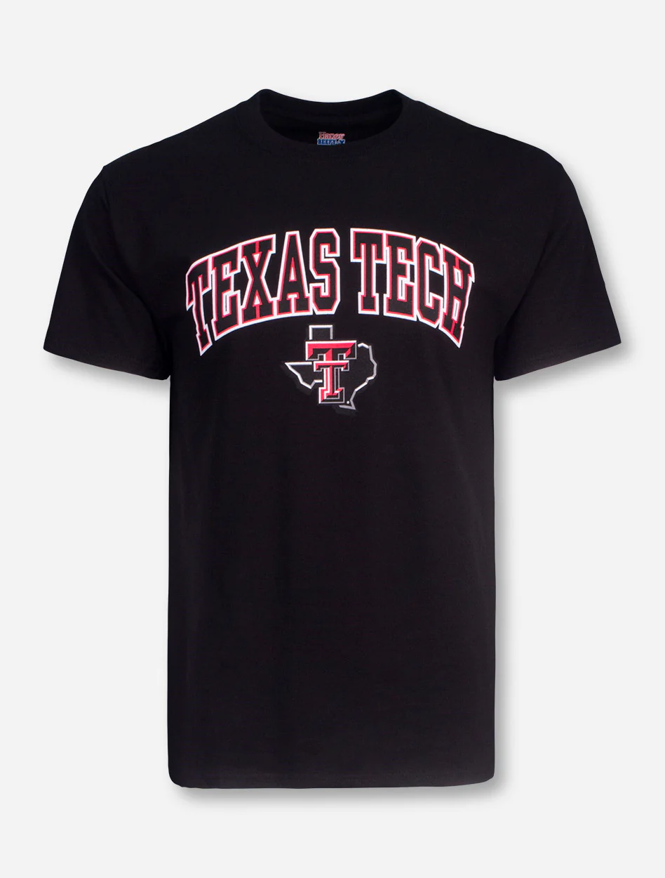 Texas Tech Arch Over Lone Star Pride T-Shirt