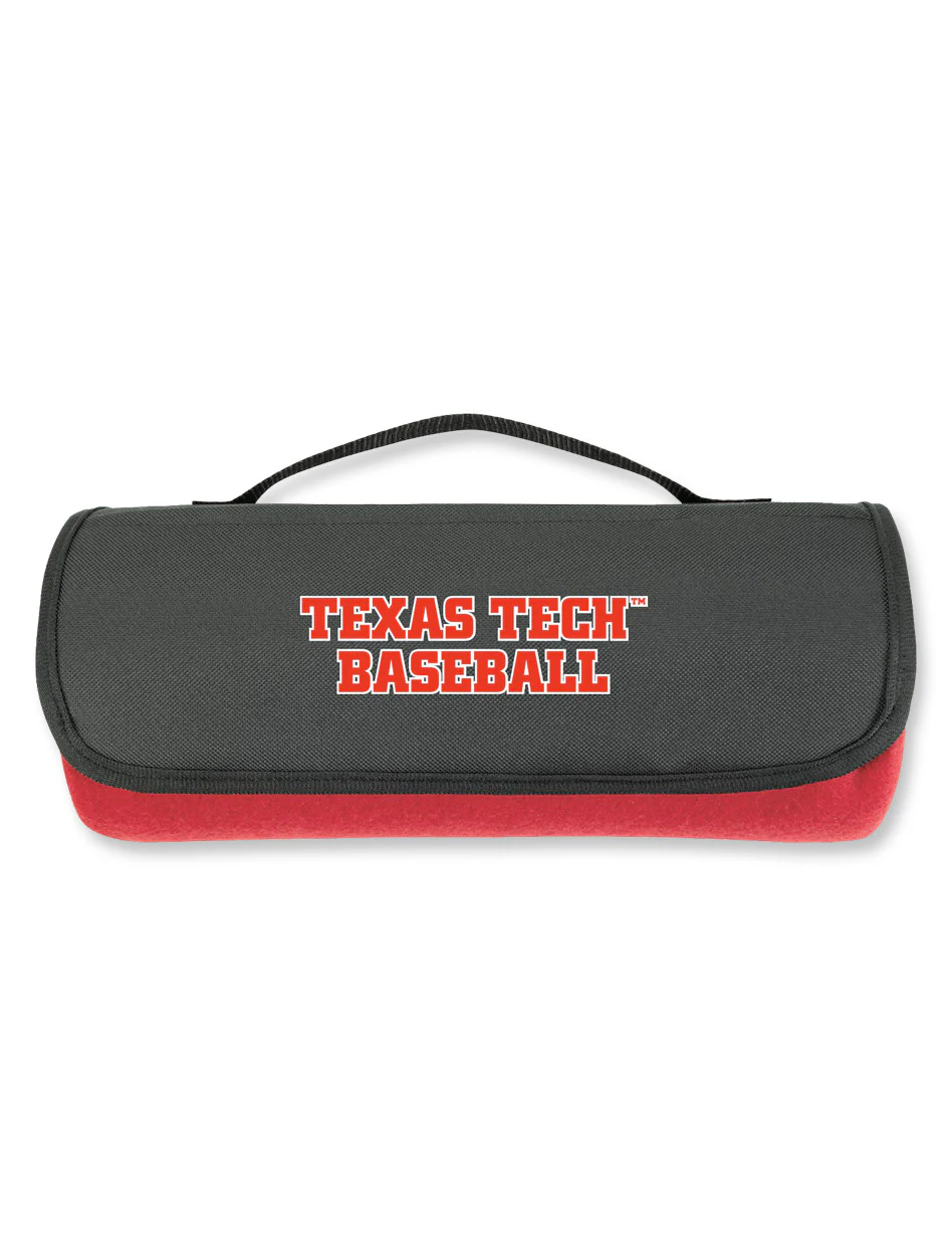 Texas Tech Baseball Roll Up 52" x 48" Blanket
