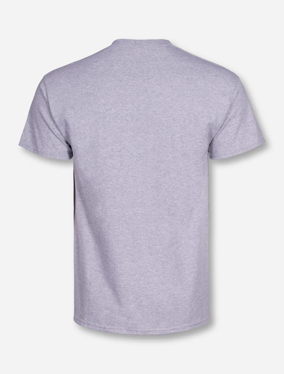 Texas Tech Brother in Oval on Heather-Grey T-Shirt - Image 2