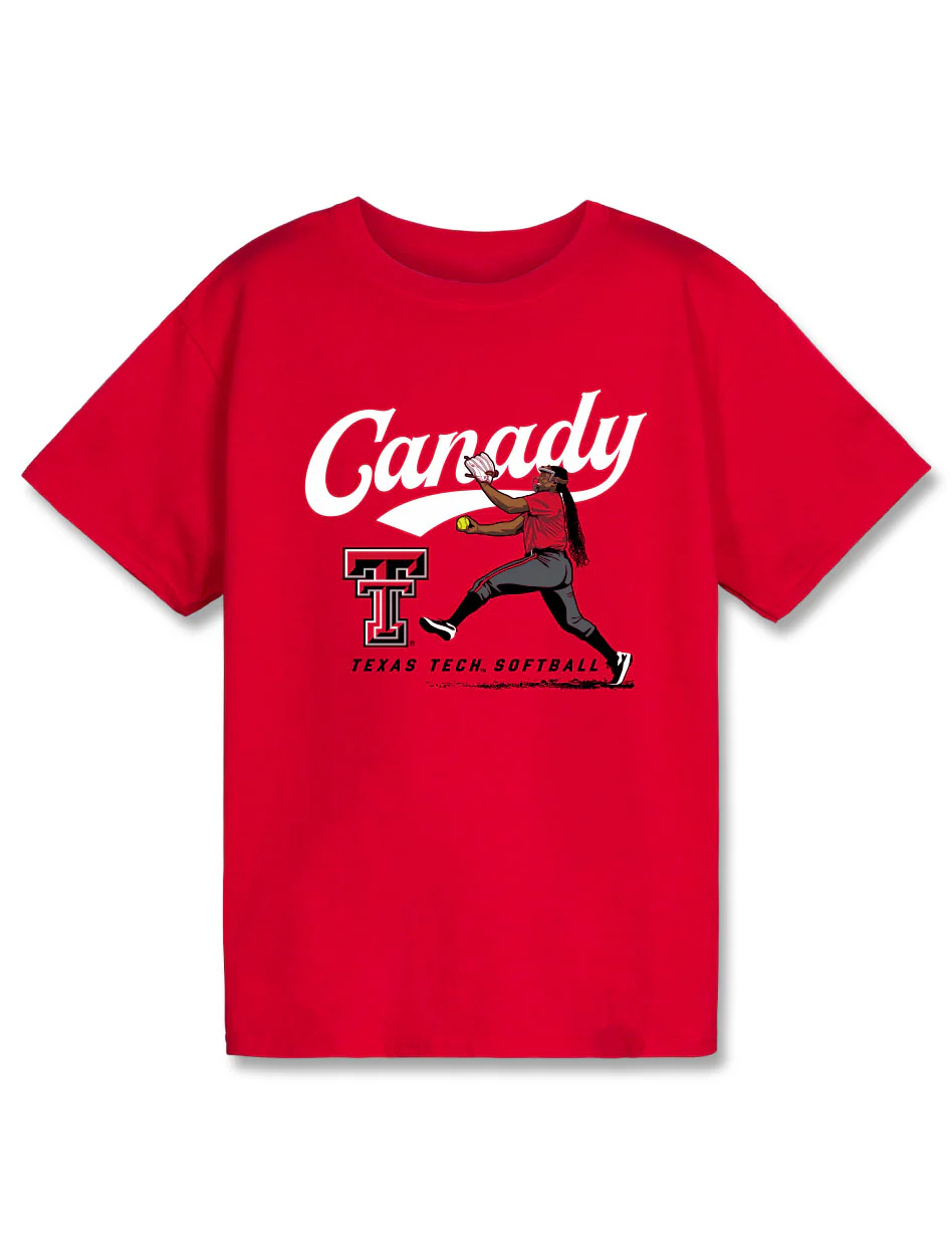 Texas Tech "Canady Pitch" Youth Short Sleeve Short Sleeve T-Shirt
