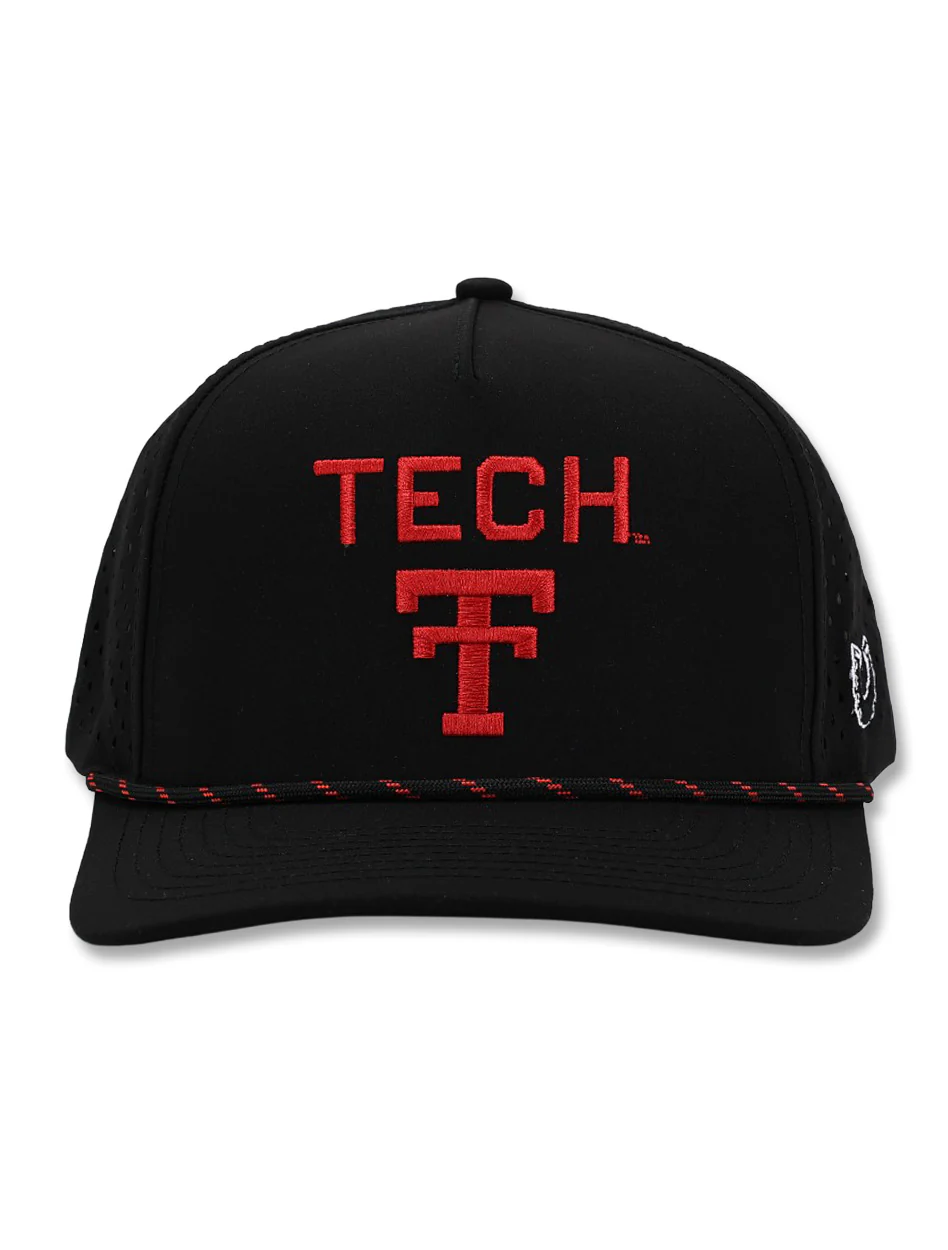 Texas Tech Dark Horse "100 Year" Black Sport Snapback Cap - Image 2