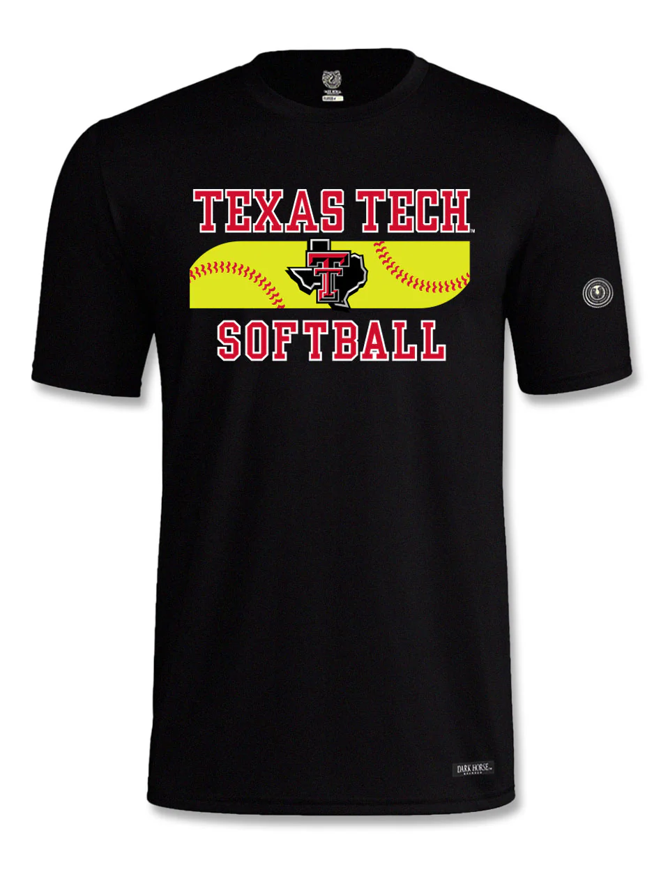 Texas Tech Dark Horse MotionFit "Inspo" Softball Short Sleeve T-Shirt
