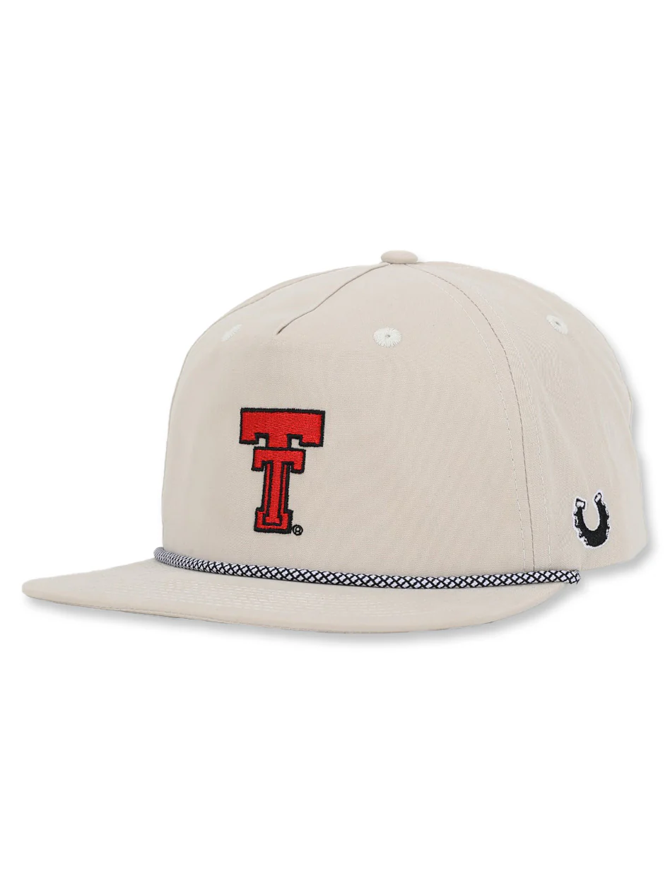 Texas Tech Dark Horse "Throwback" Vintage Rope Snapback