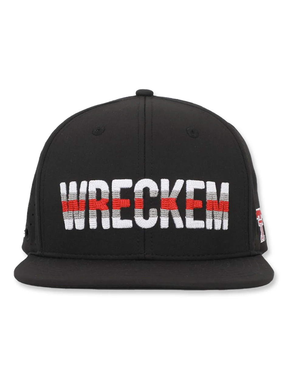 Texas Tech Dark Horse "Wreck'Em" Chain Stitch Performance Cap - Image 4