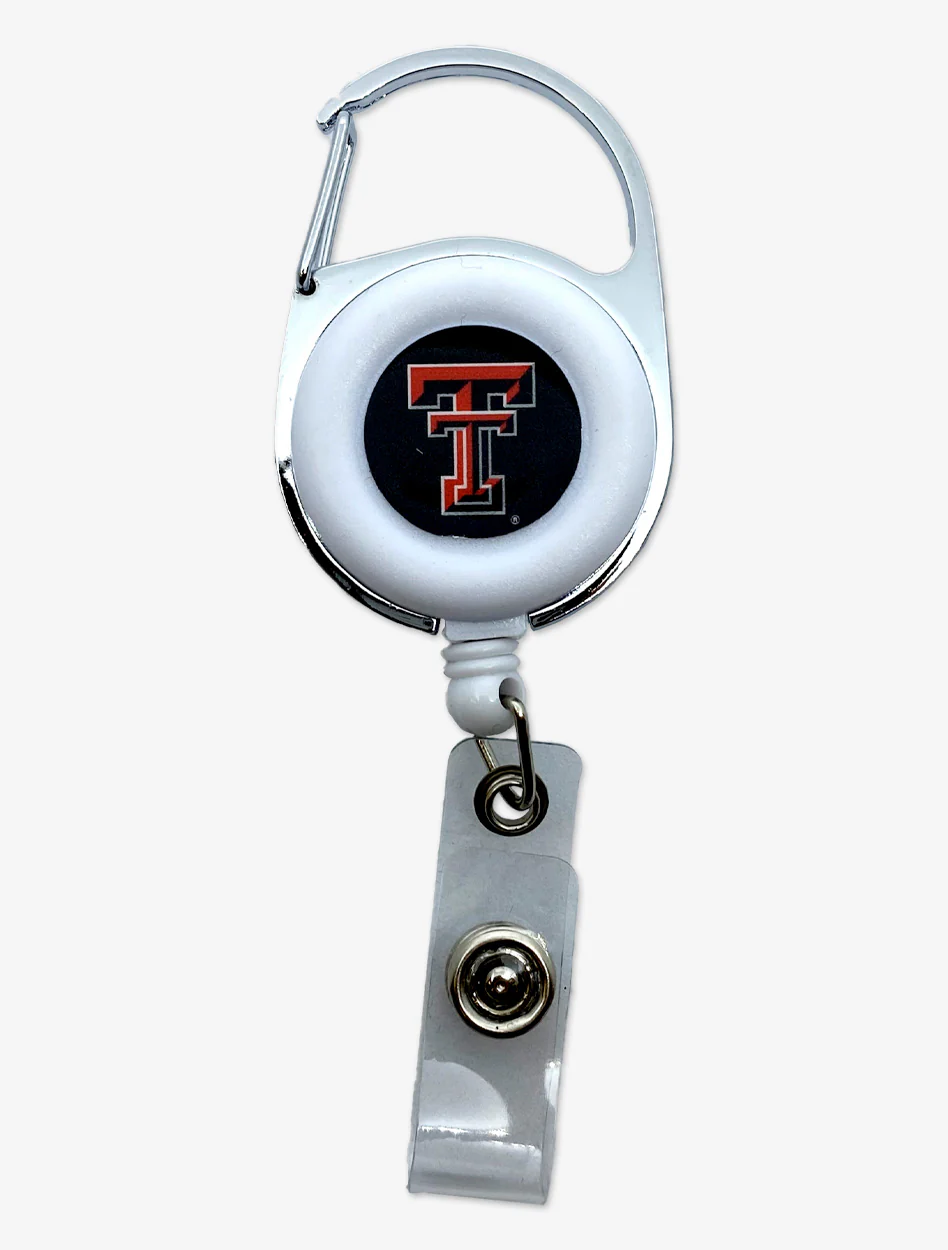 Texas Tech "Deluxe Clip " Badge Reel