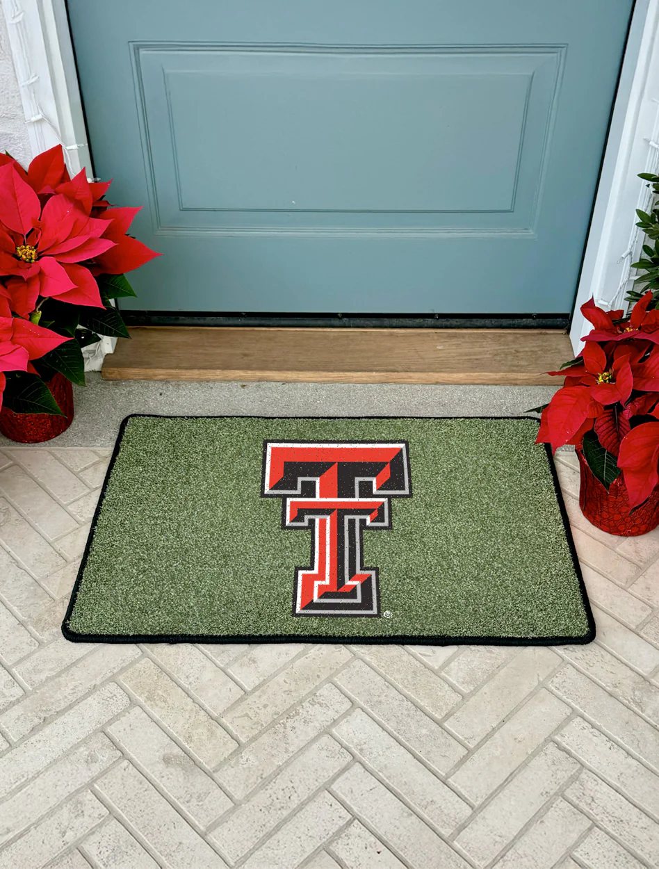 Texas Tech Double T 20"x30" Turf Welcome Mat