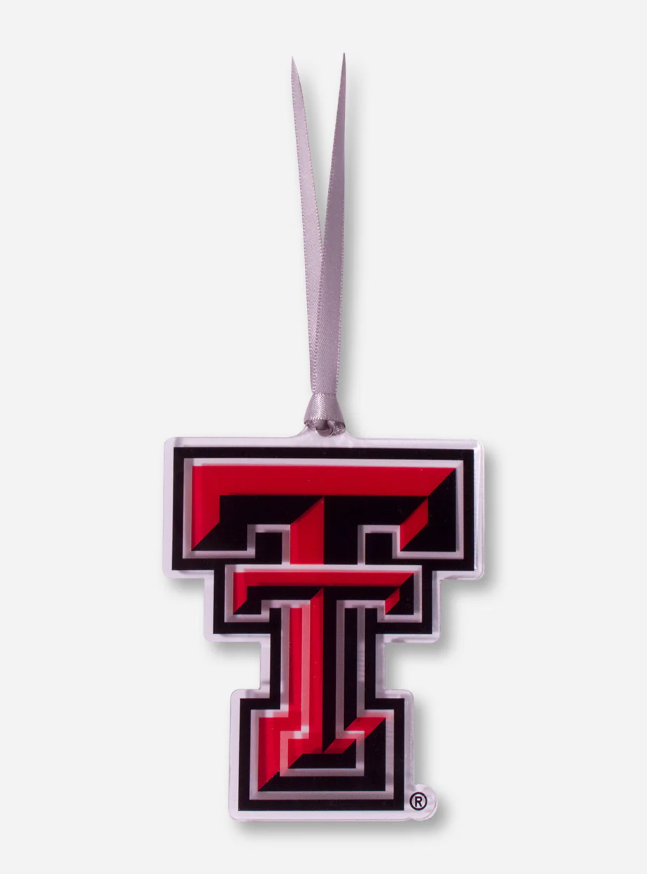 Texas Tech Double T Acrylic Ornament