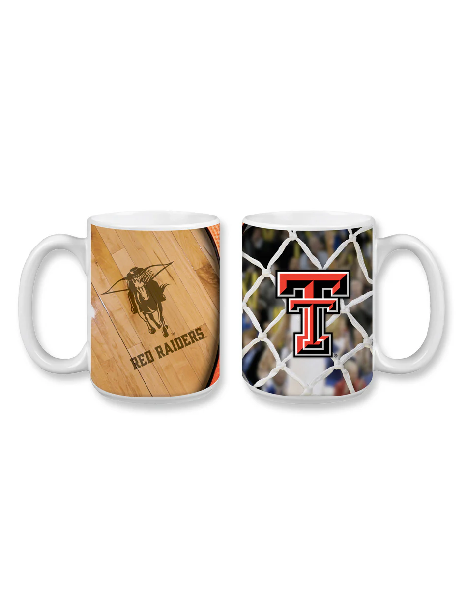 Texas Tech Double T "Basketball" Coffee Mug