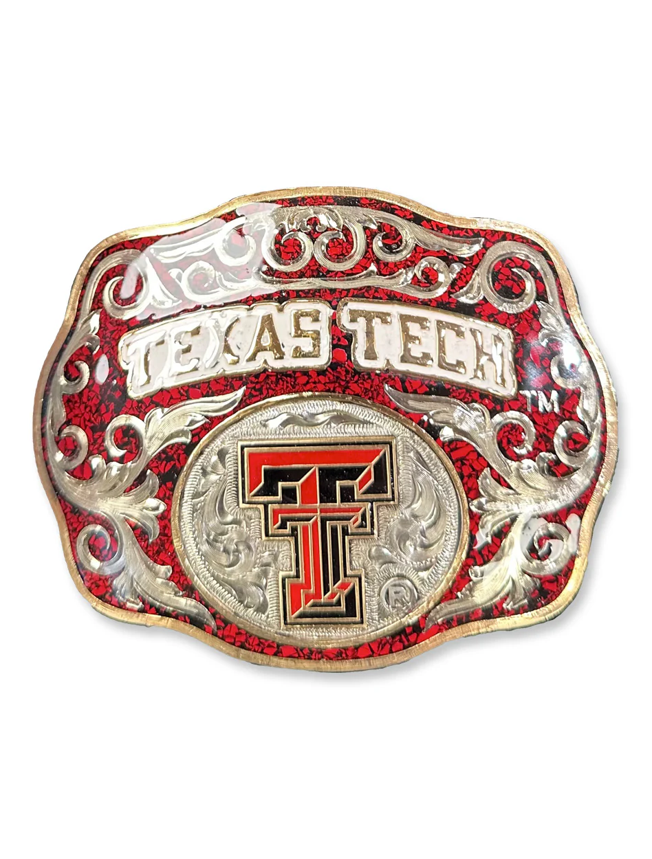 Texas Tech Double T "Burnet" Special Edition Belt Buckle