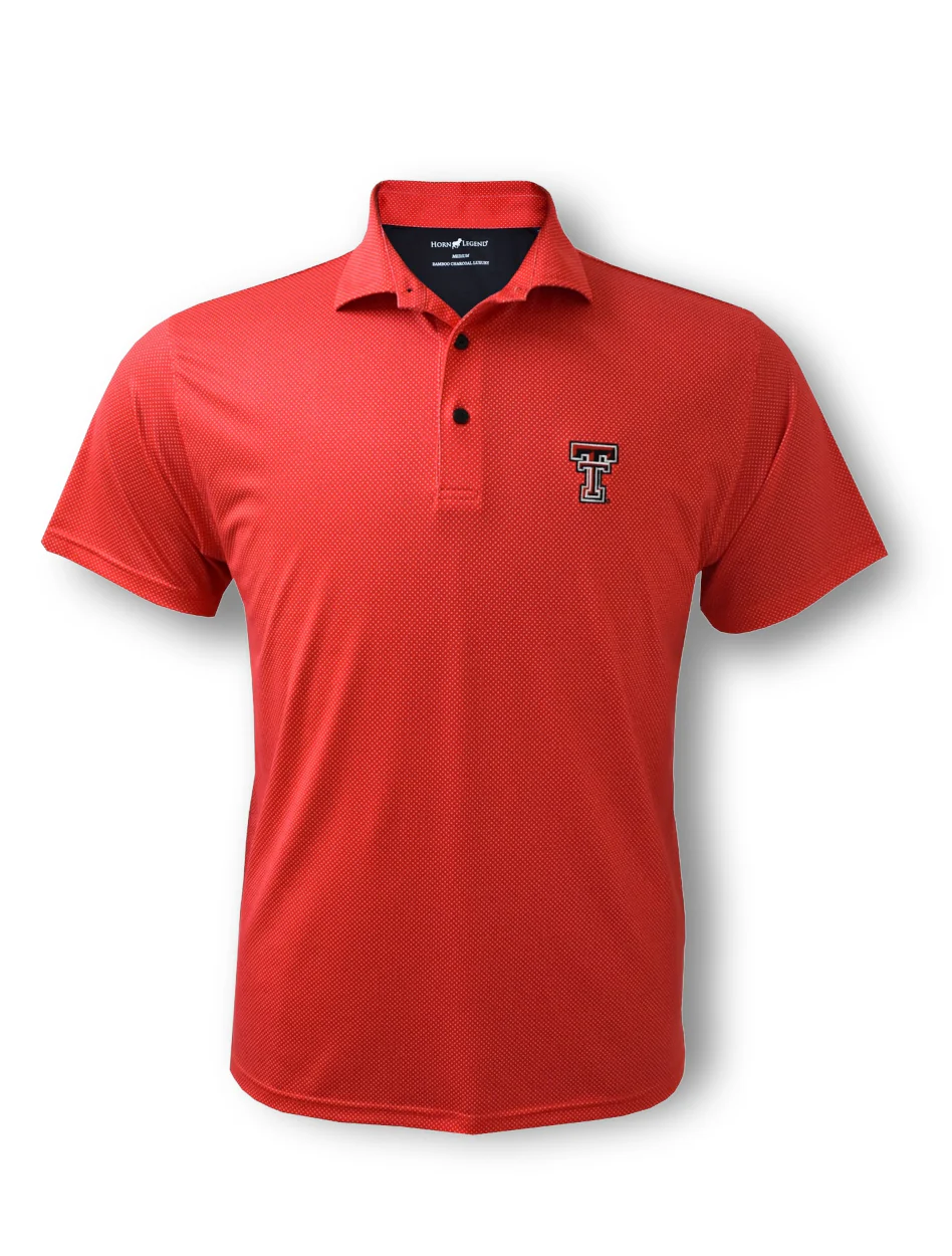 Texas Tech Double T "Dot" Varsity Tailgate Men's Polo